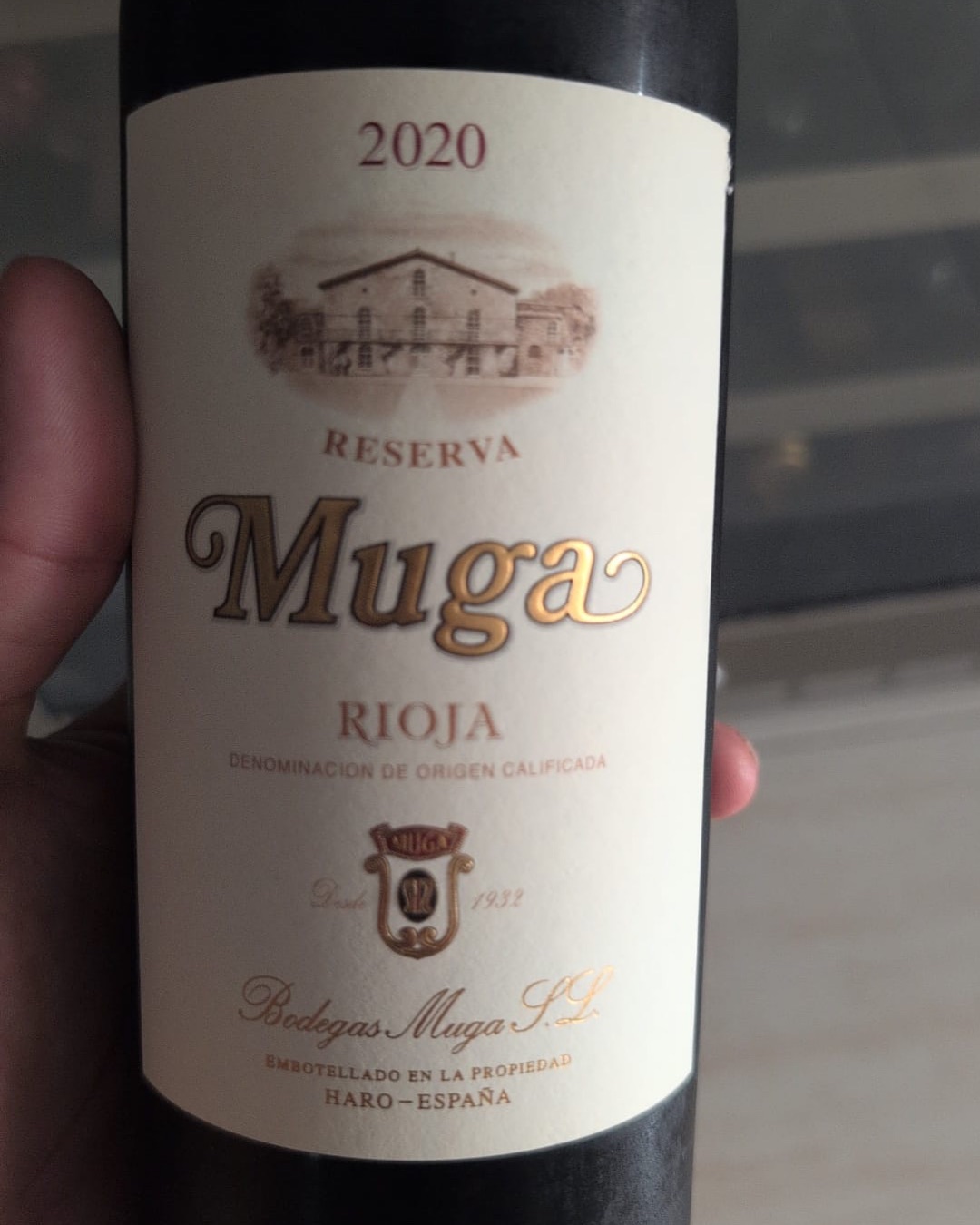 Unrated. Muga Rioja Riserva 2020.
