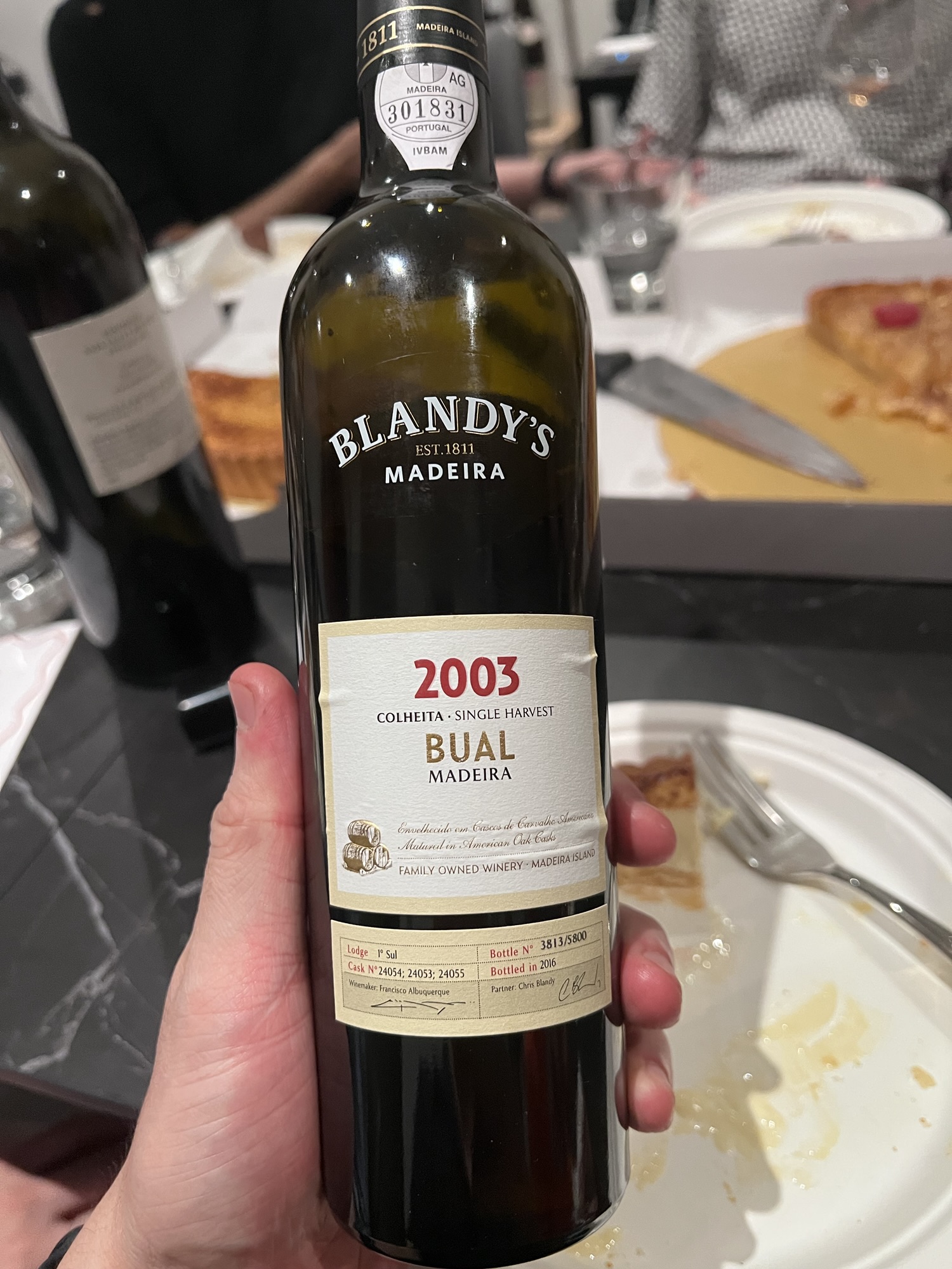 Unrated. Blandy’s Madeira Bual Colheita Single Harvest 2003