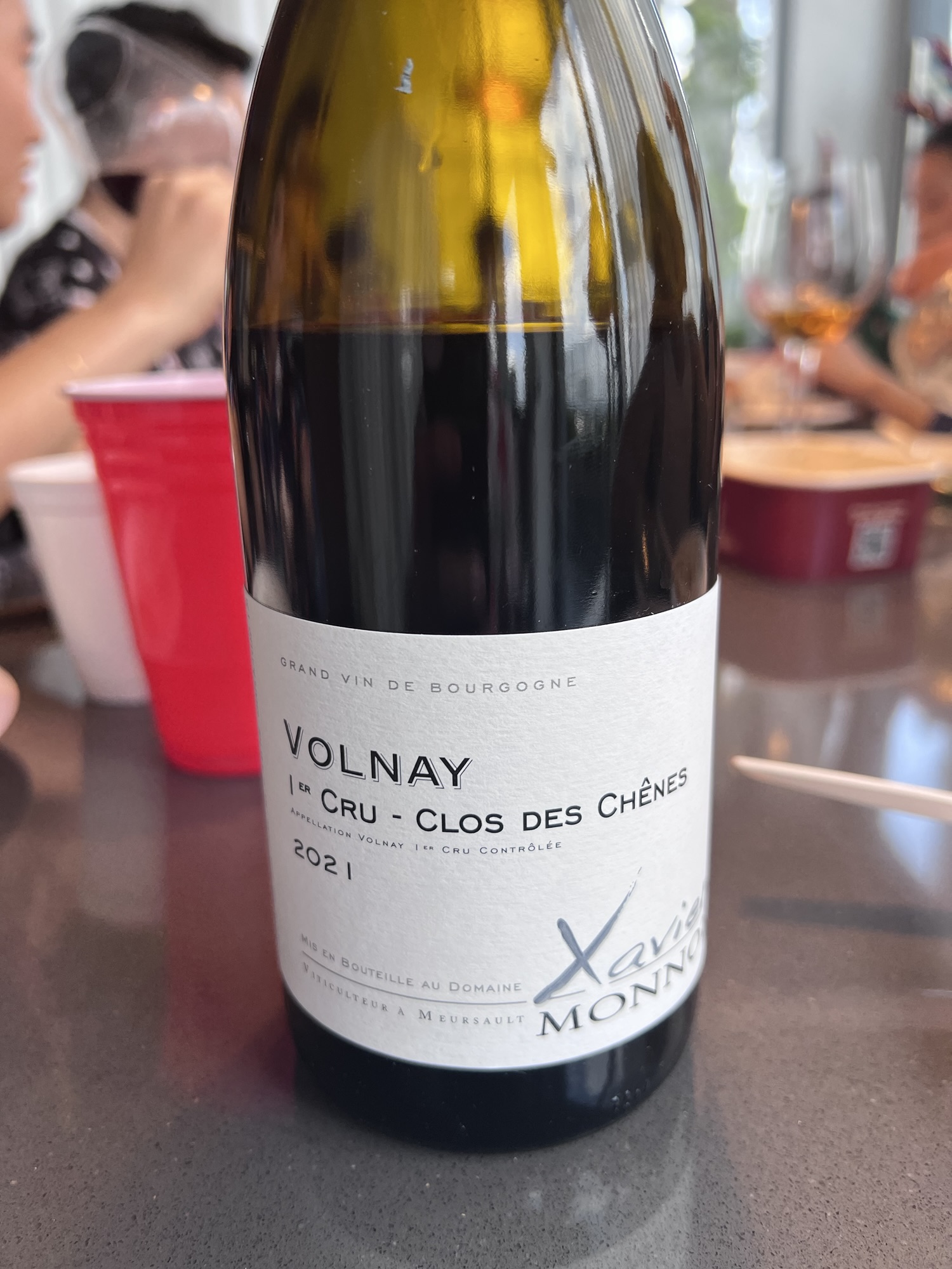 4.2. Xavier Monnot Volnay Clos Des Chenes 1er Cru 2021