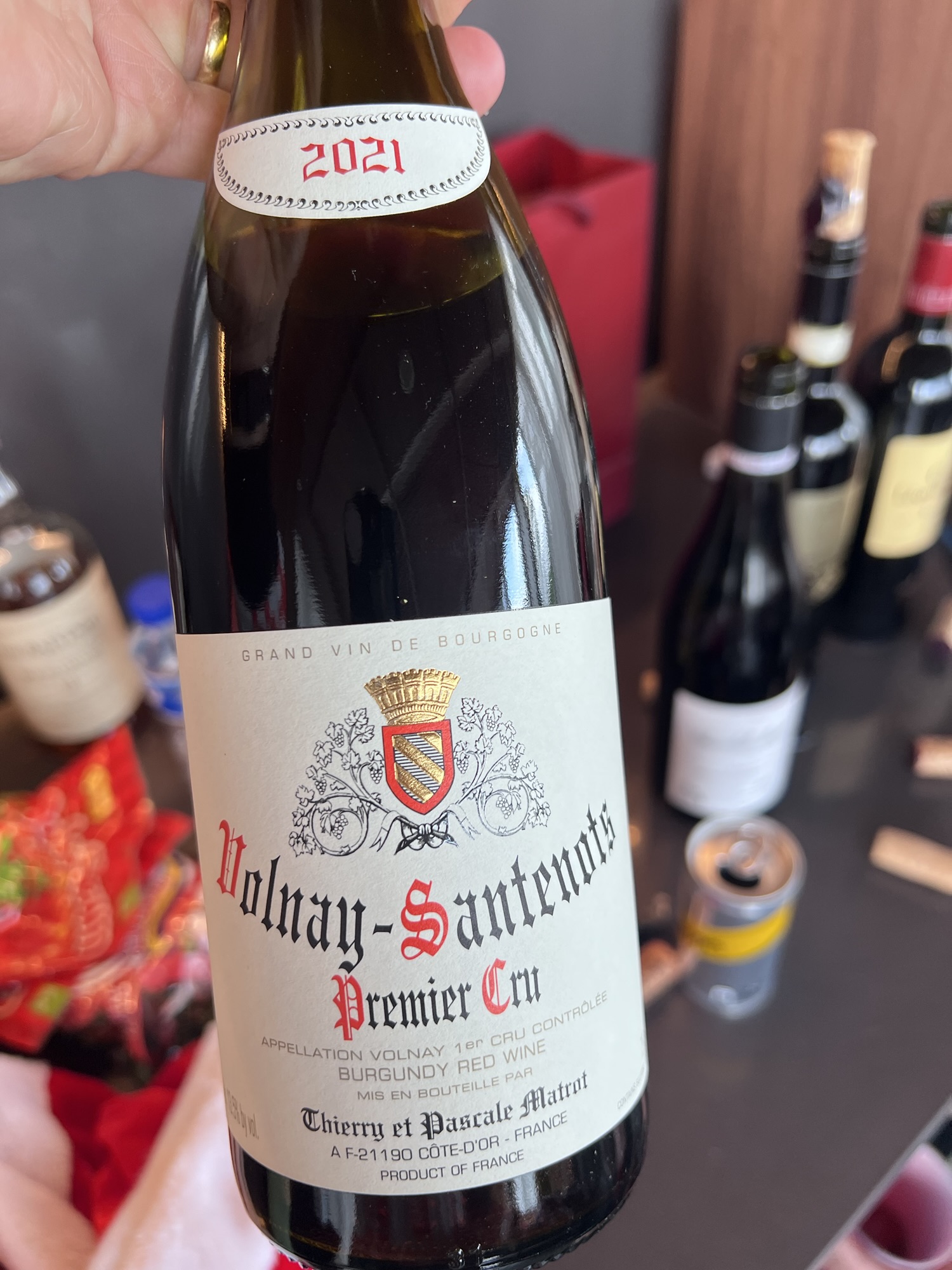 4.1+ Thierry et Pascale Matrot Volnay-Santenots premier cru 2021