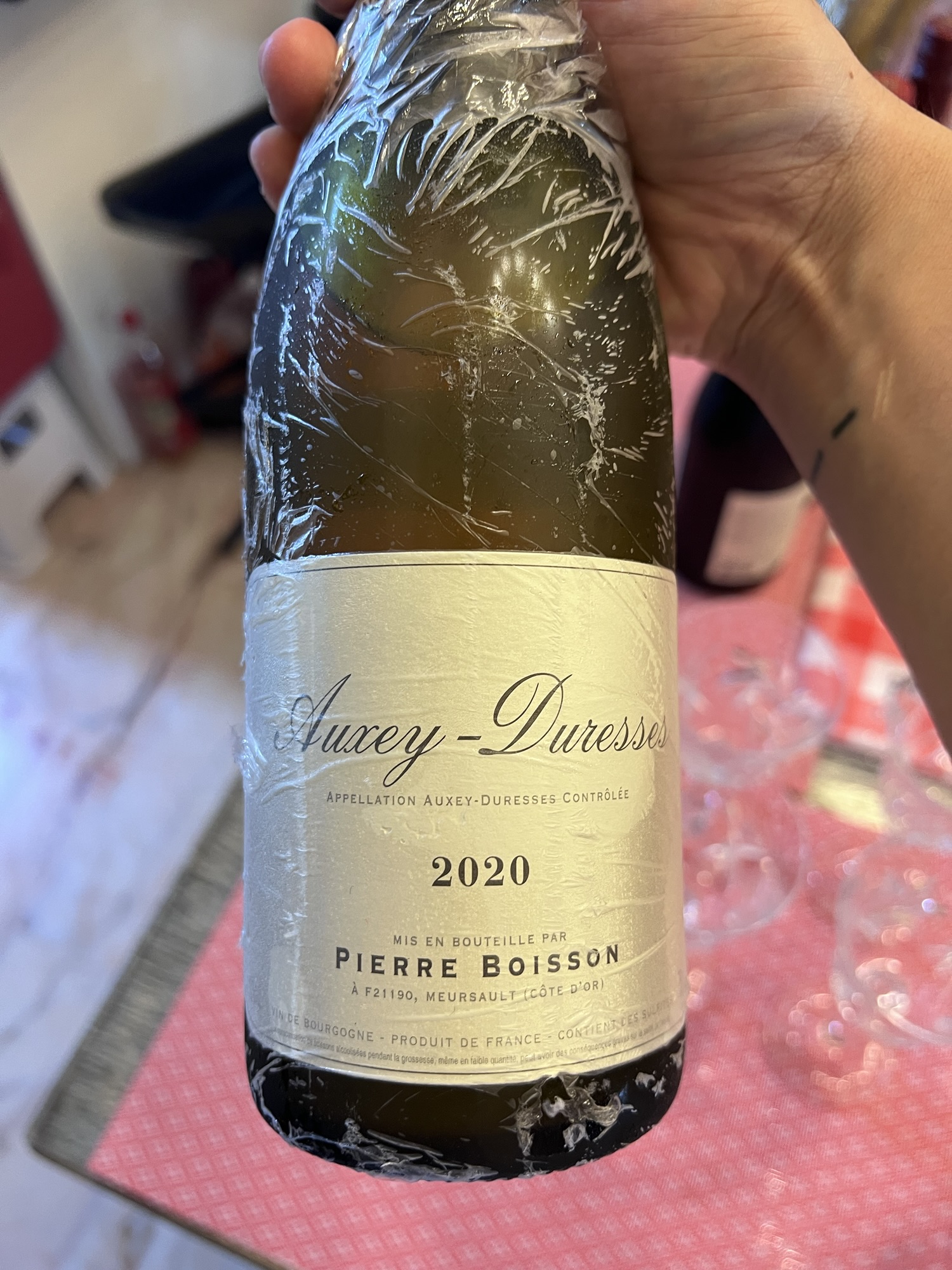 4.0 Pierre Boisson’s Auxey-Duresses Blanc 2020