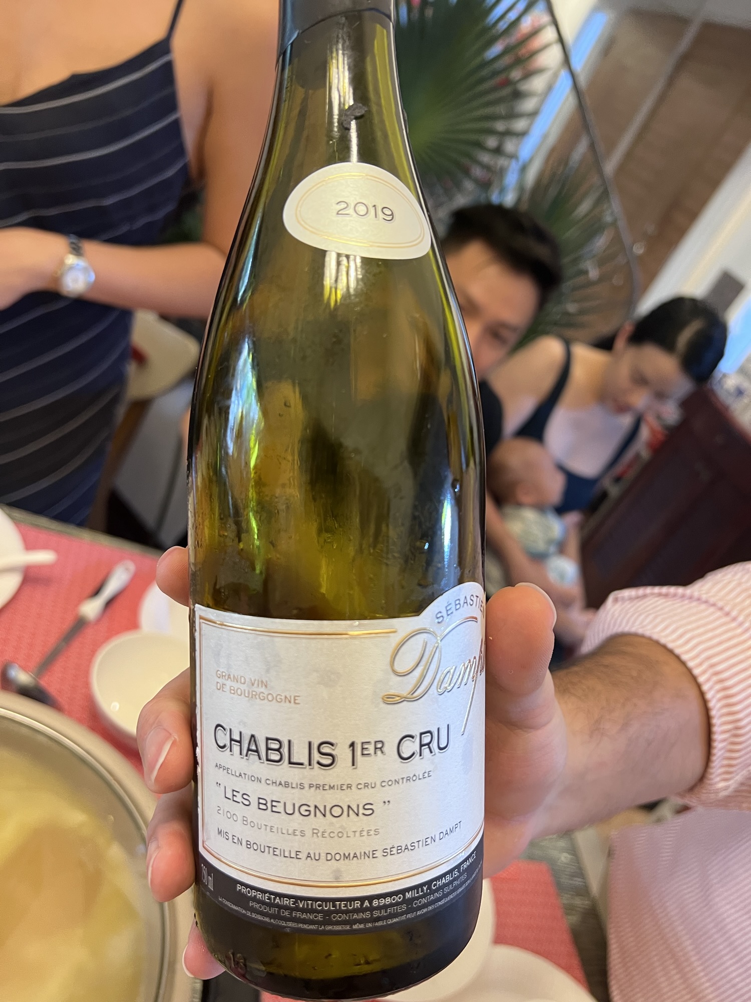 Unrated. Domaine Sebastien Dampt Chablis 1er cru ‘Les Beugnons’ 2019