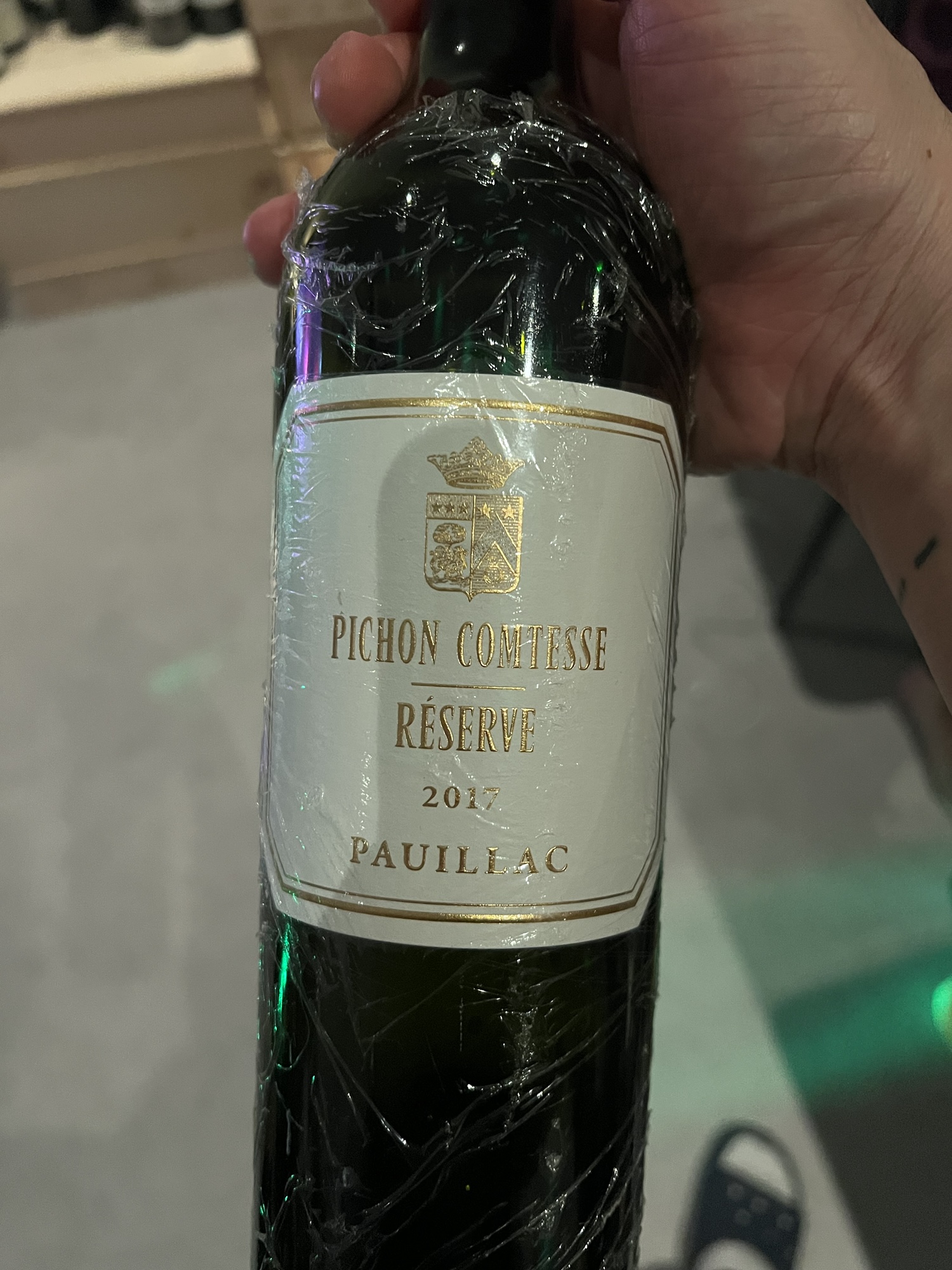 3.9. Pichon Comtesse Reserve 2017.