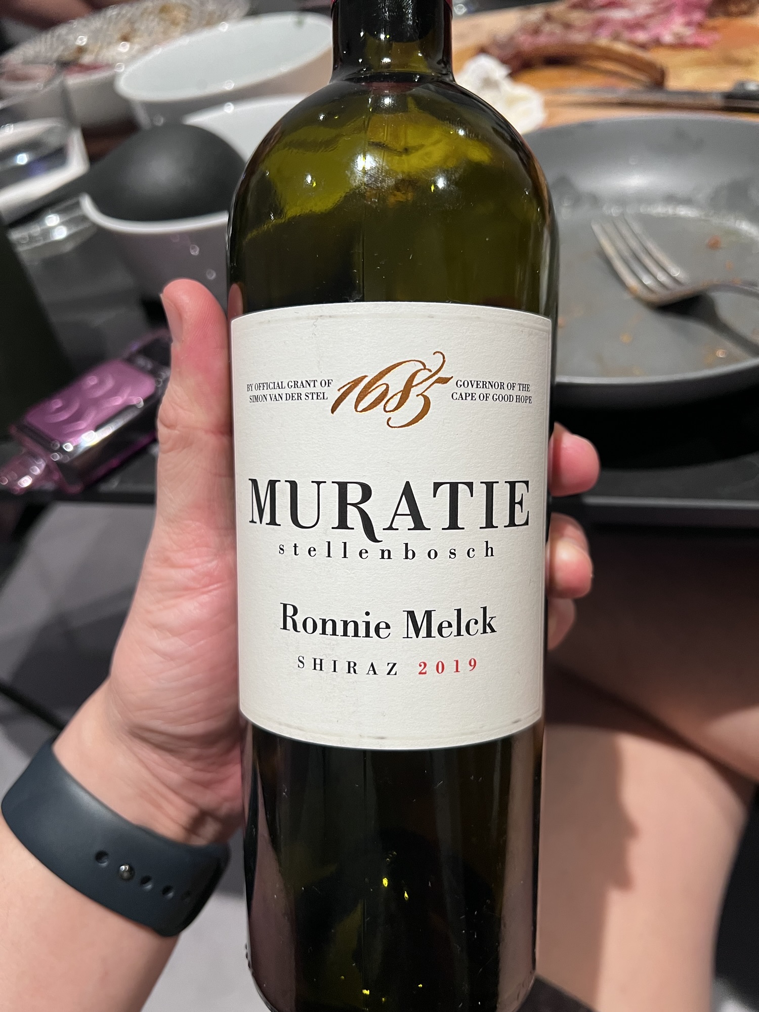 3.7. Ronnie Melck Muratie Shiraz 2019.