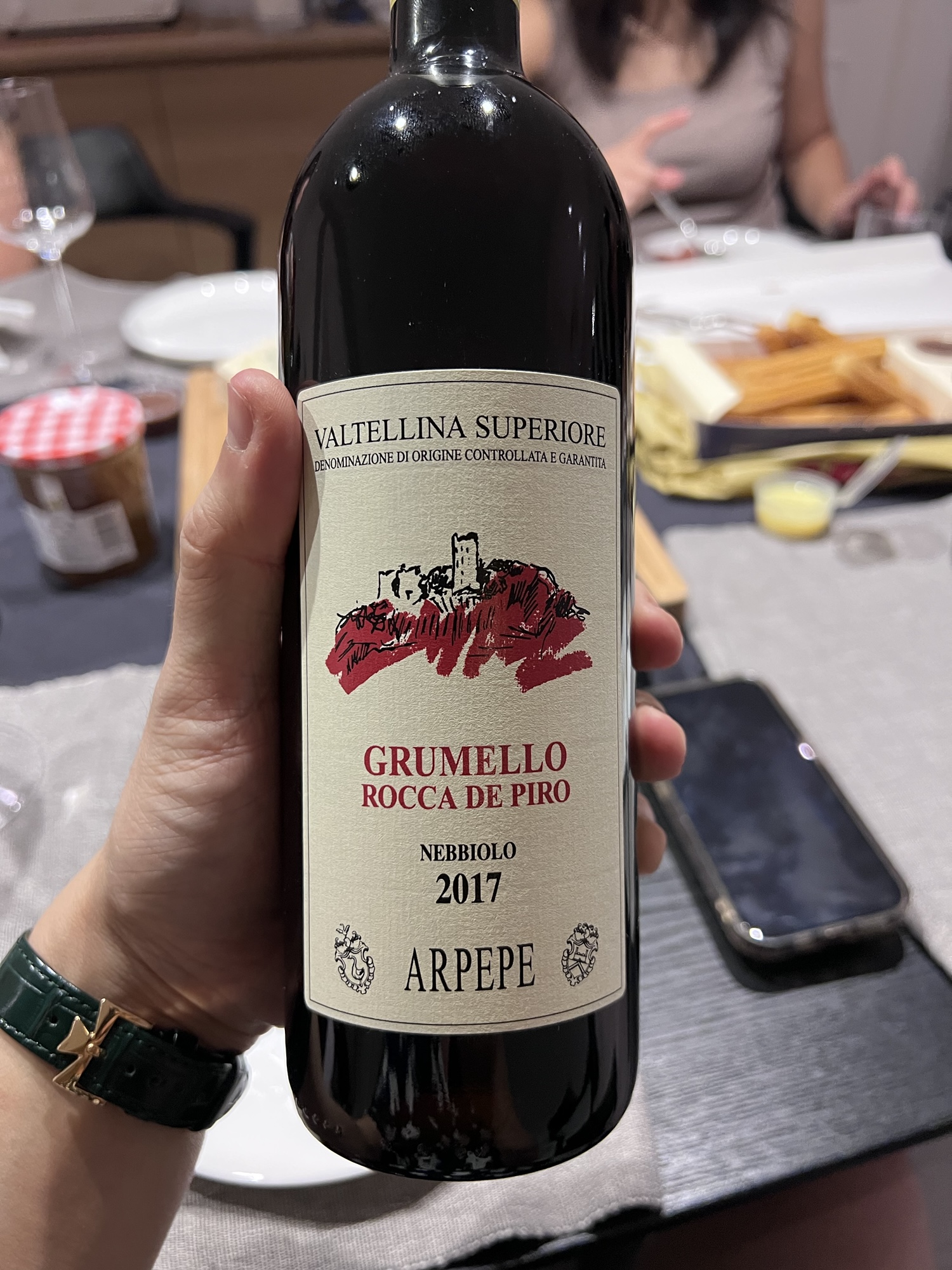 4.0(?). ArPePe’s Grumello ‘Rocca de Piro’ Valtellina Superiore 2017.