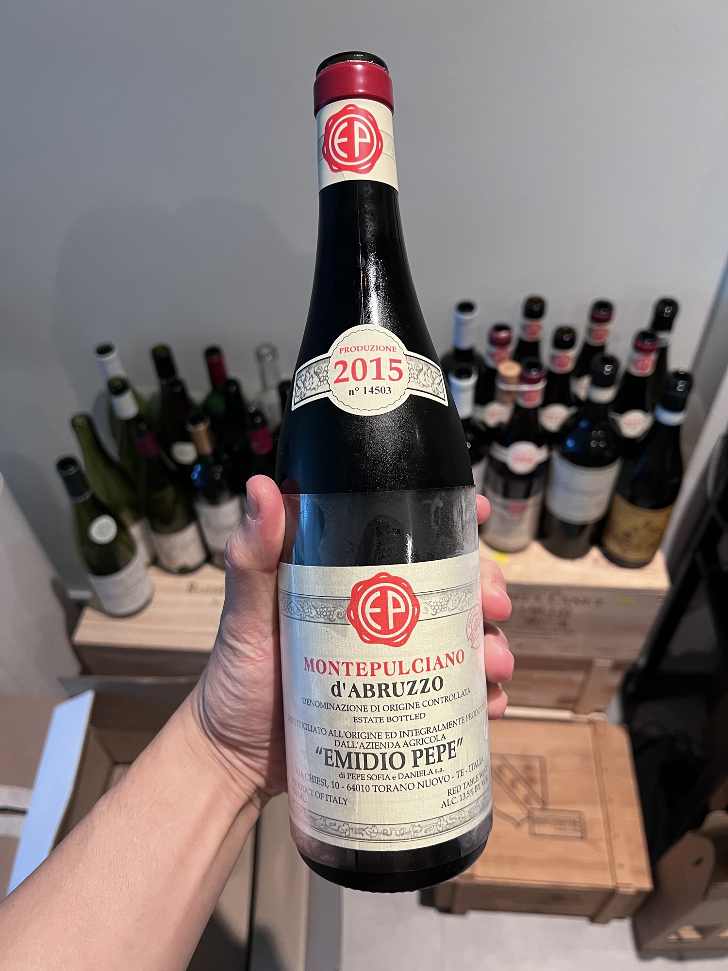 4.6. Emidio Pepe’s Montepulciano d’Abruzzo 2015.