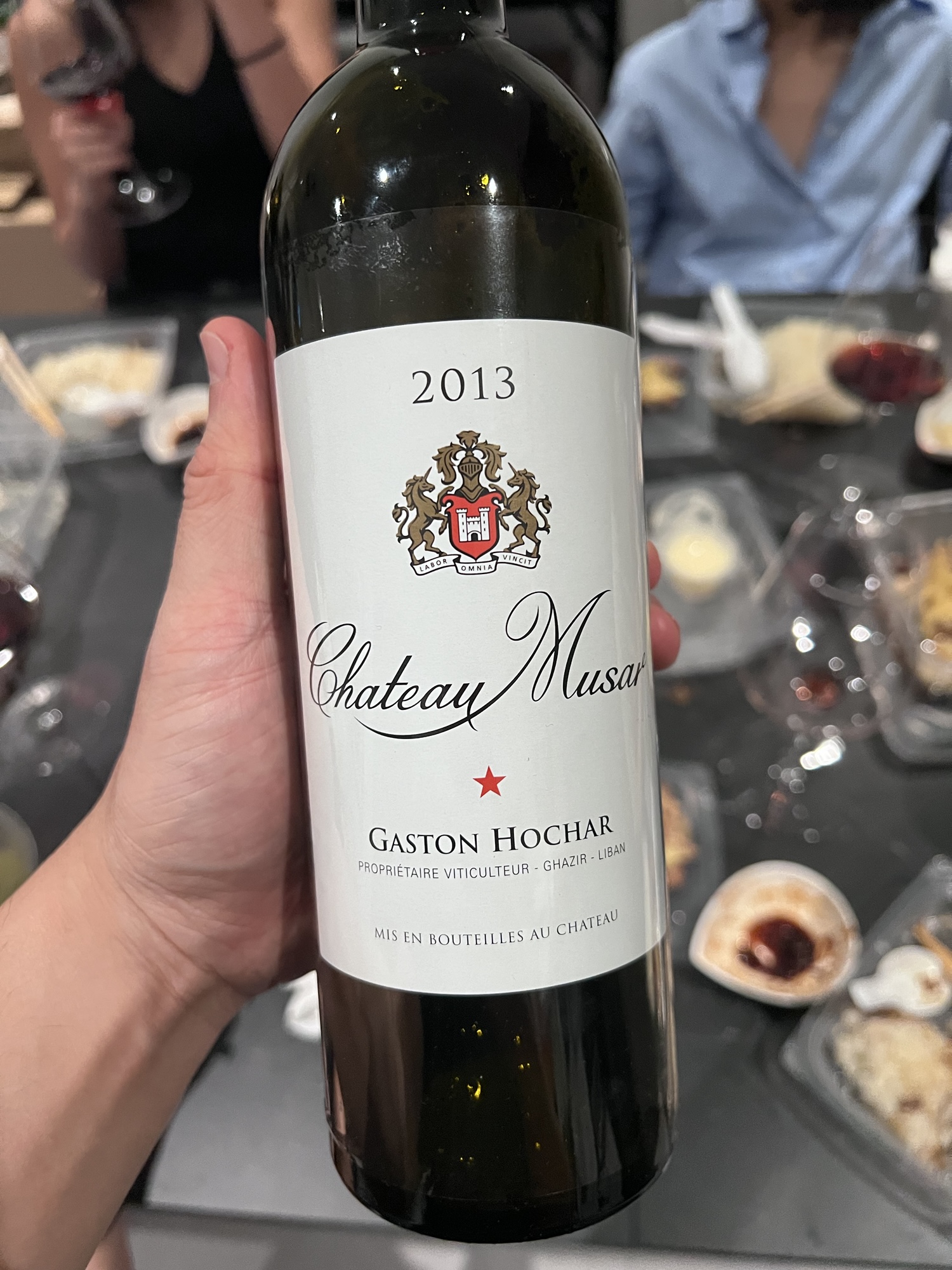 4.2+. Chateau Musar 2013.