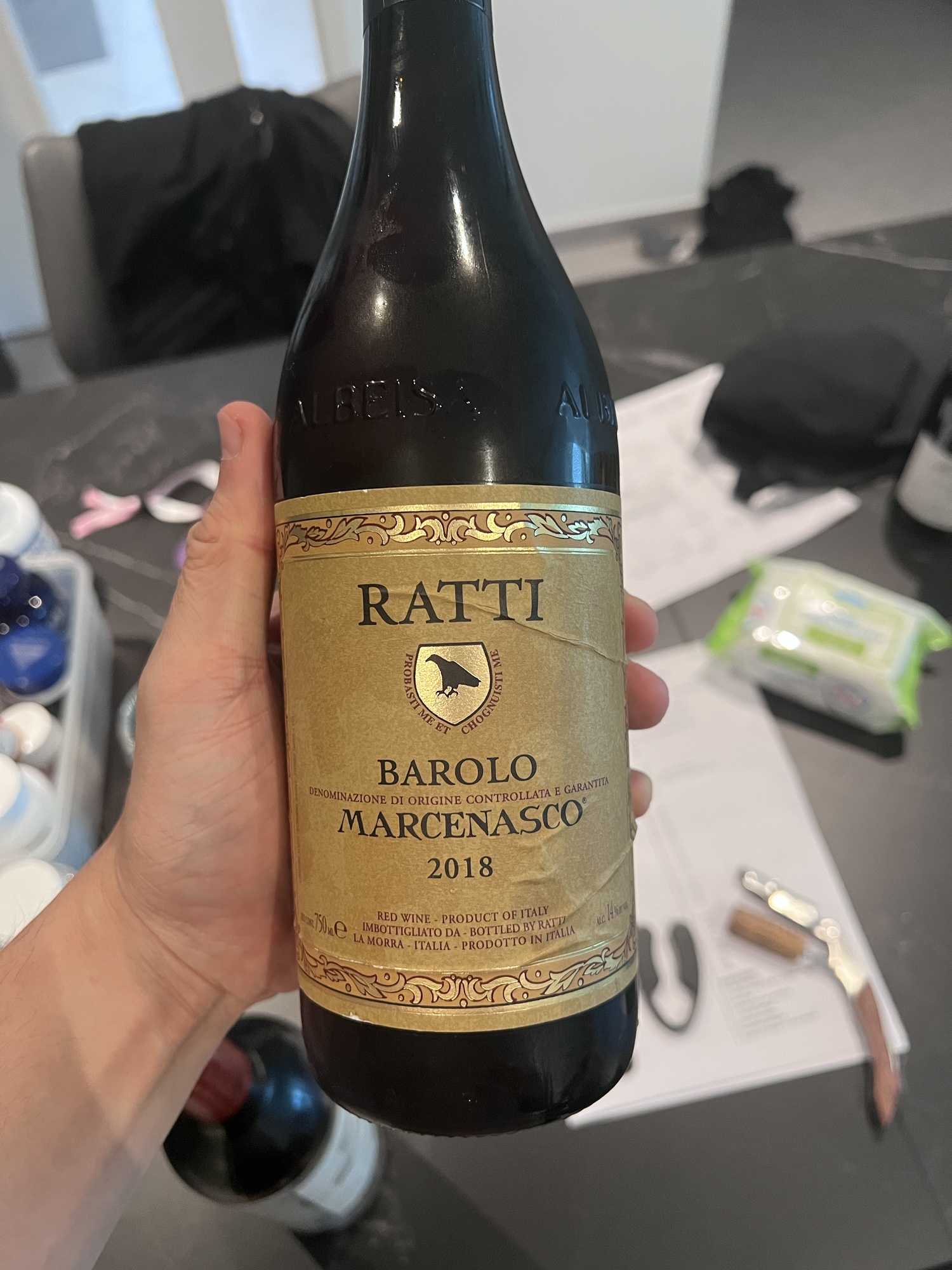 2.0. Ratti Barolo Marcenasco 2018.