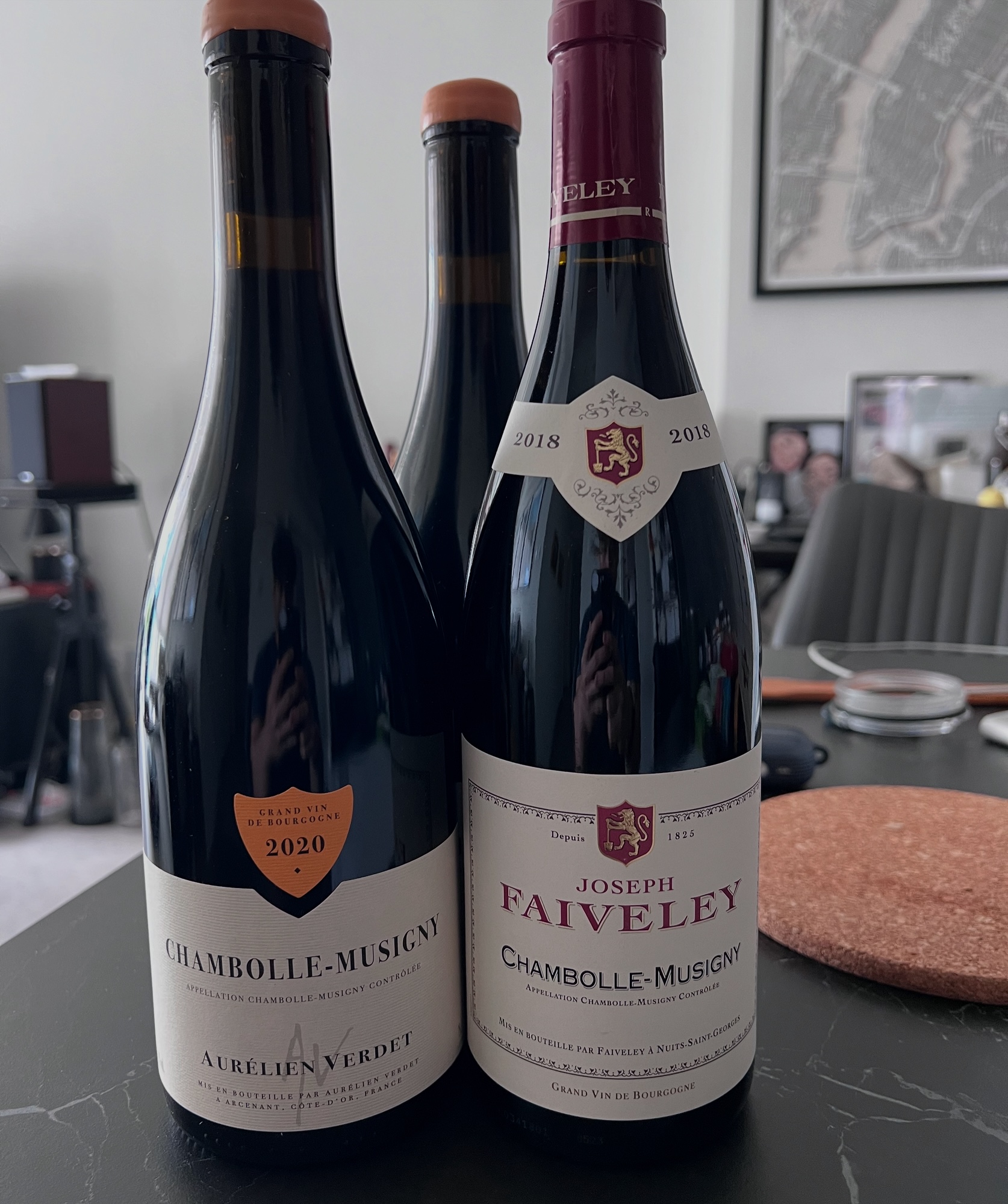 Village Chambolle-Musigny from Domaine Aurelien Verdet and Domaine Faiveley.