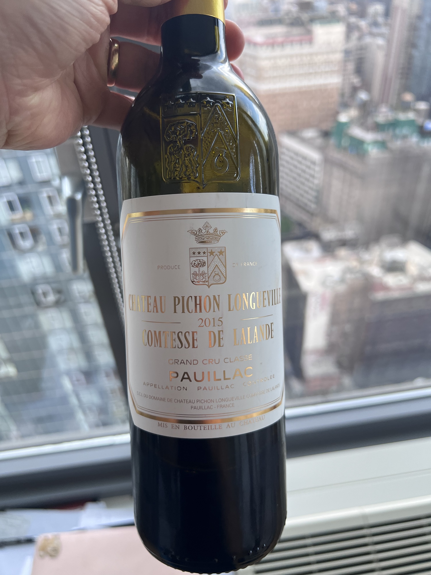 4.2. Chateau Pichon Longueville Lalande 2015.