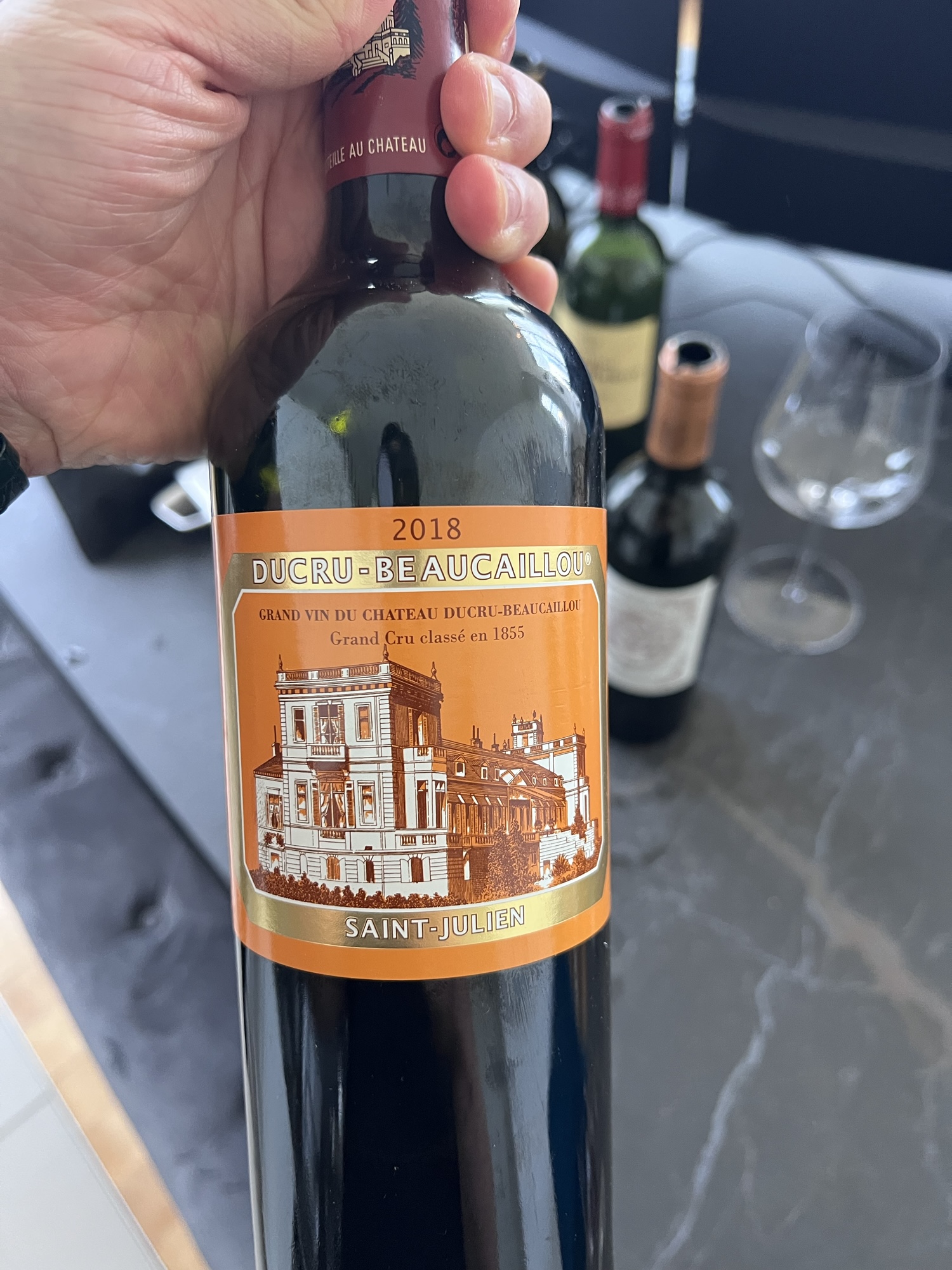 4.3+. Chateau Ducru-Beaucaillou 2018.