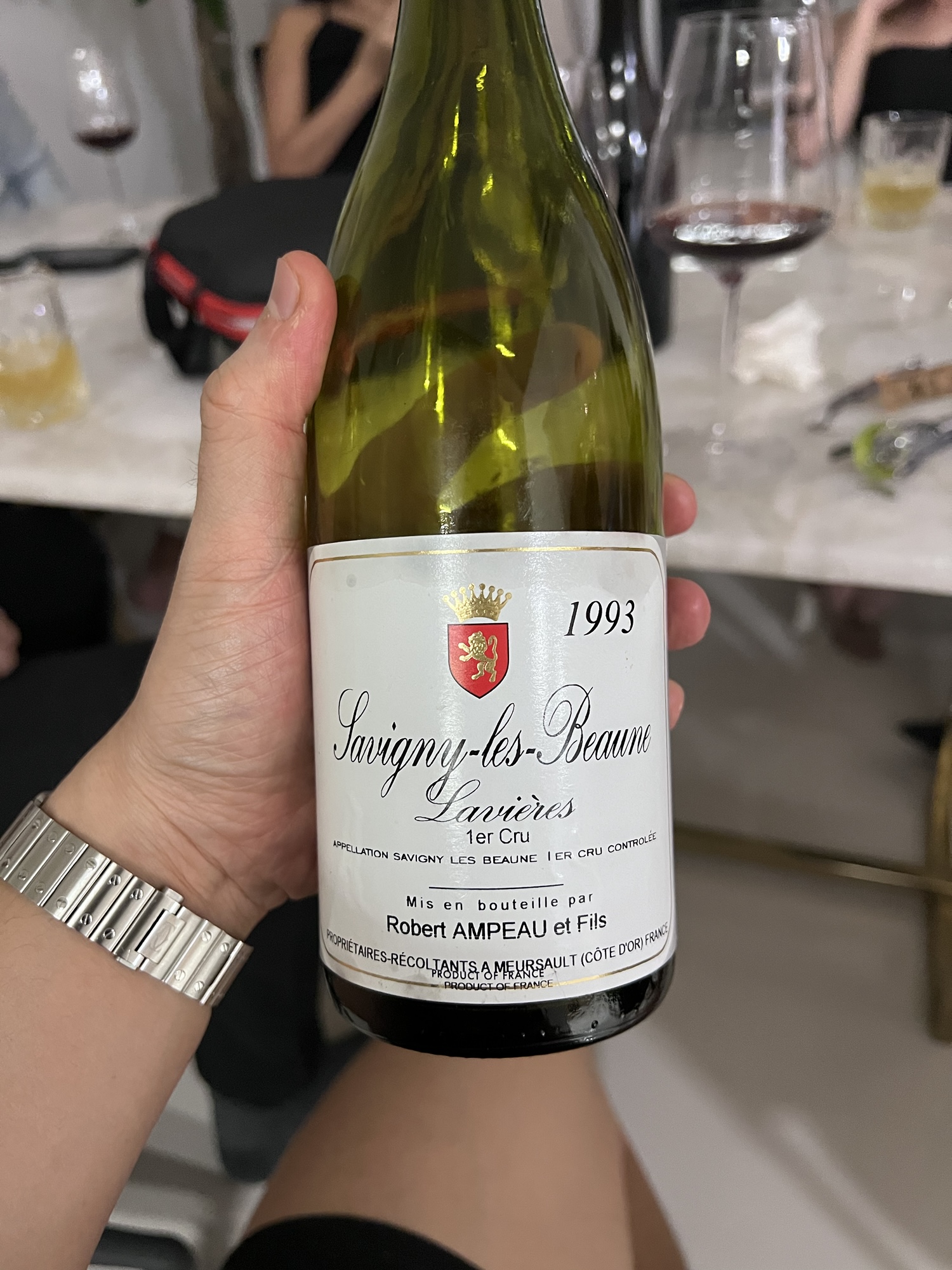 4.0. Robert Ampeau Savigny-les-Beaune 1er cru ‘Lavieres’ 1993.