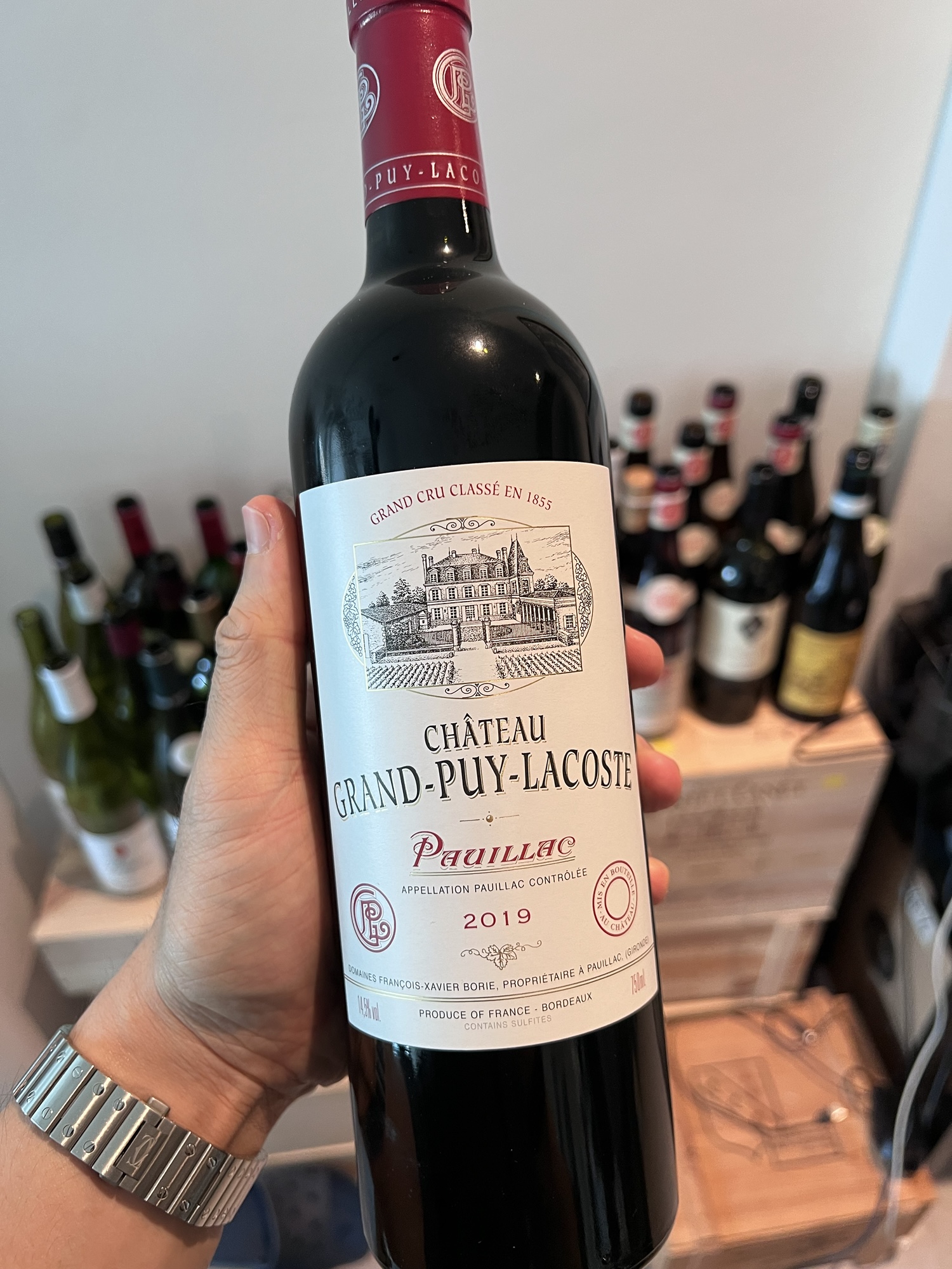 4.1+. Chateau Grand-Puy-Lacoste 2019.