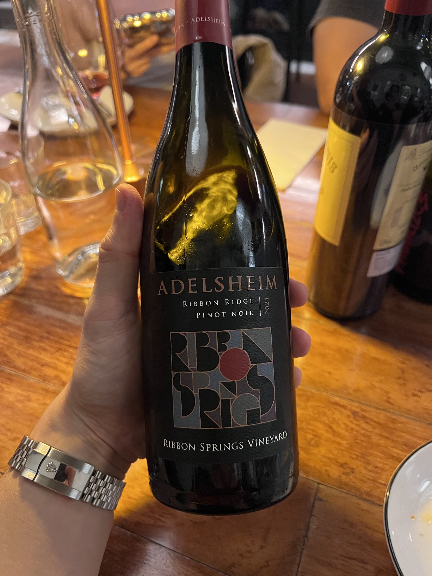 4.0? Adelsheim Ribbon Ridge Pinot Noir (unknown vintage).