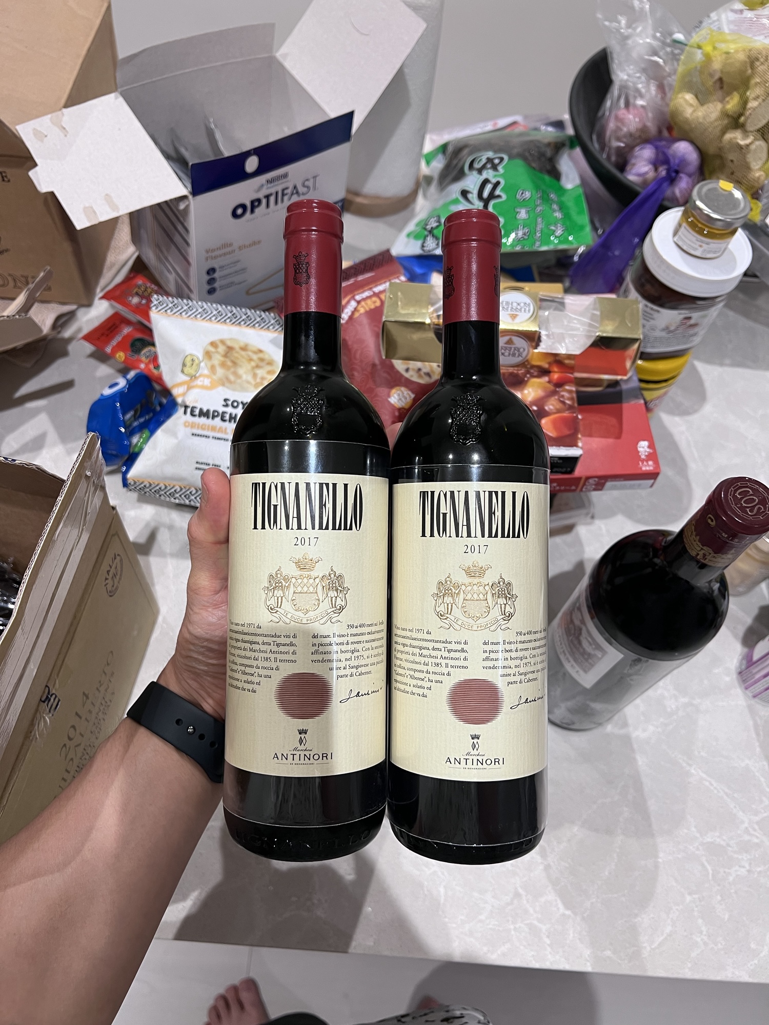 2x Tignanello 2017.