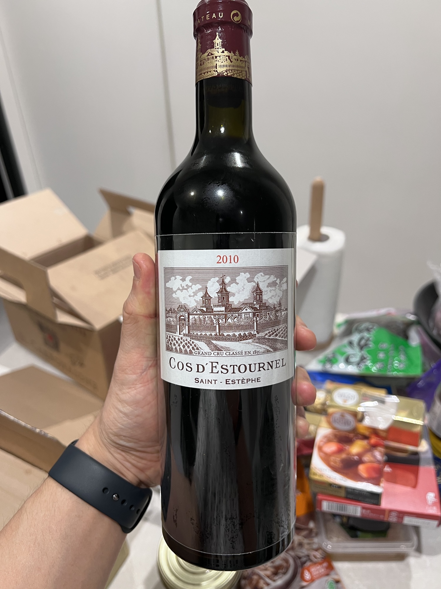 Chateau Cos d’Estournel 2010.