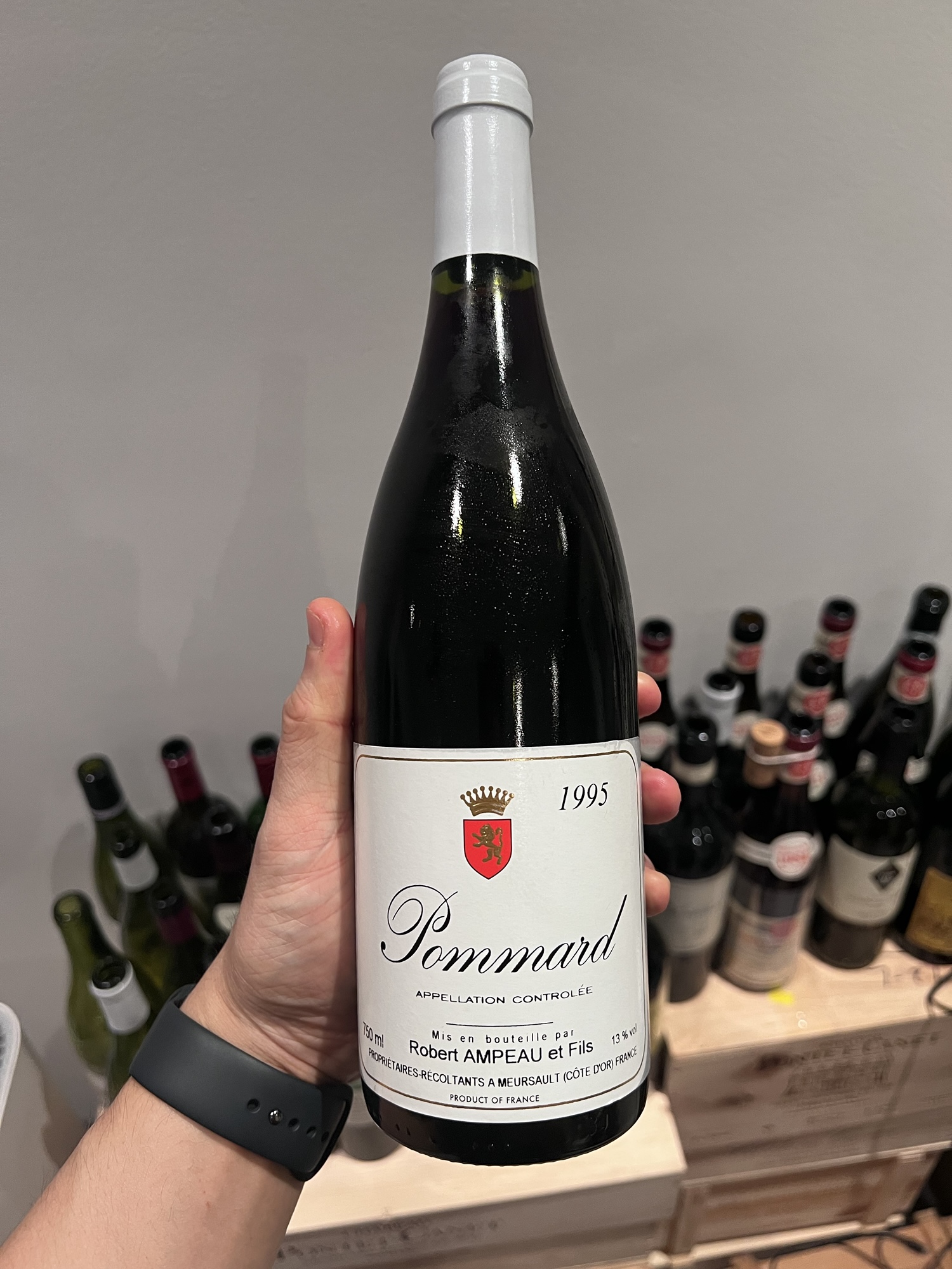 Robert Ampeau’s Pommard 1995.