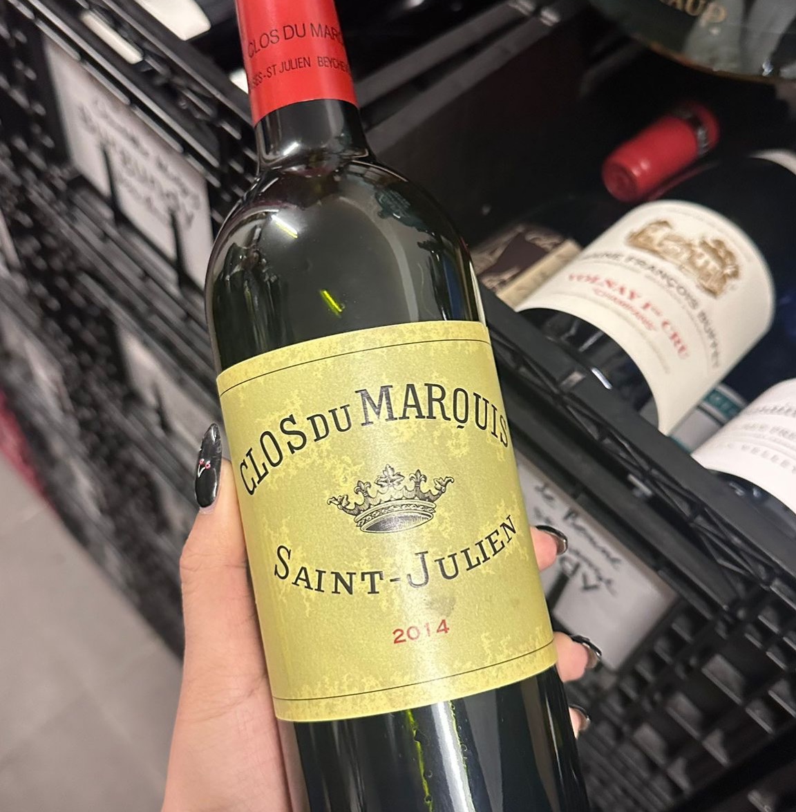 Unrated due to COI. Clos du Marquis 2014