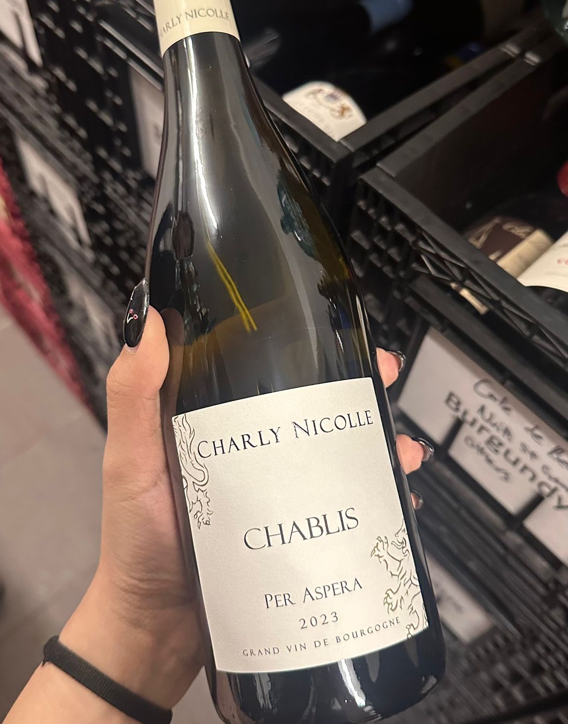 Unrated. Carly Nicolle’s Chablis ‘Per Aspera’ 2023.