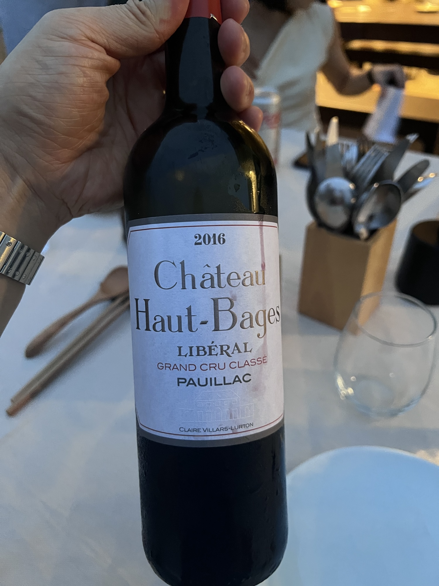 4.0. Chateau Haut-Bages Liberal 2016.