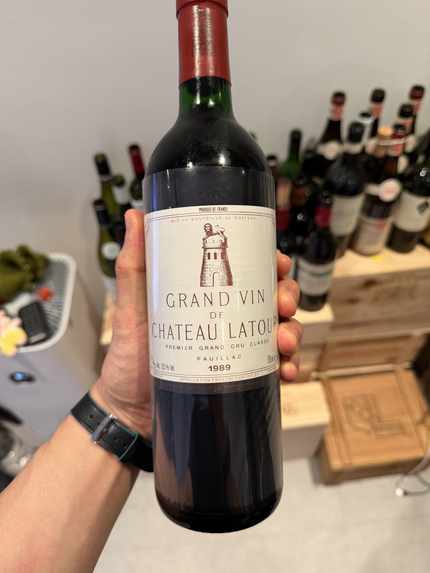 4.8. Chateau Latour 1989.With Hart, Ben, Sean and Tabs.