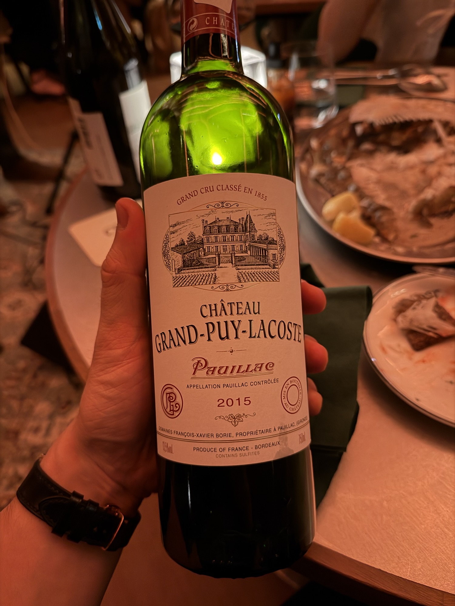 4.2/4.3(V) Chateau Grand-Puy-Lacoste 2015.