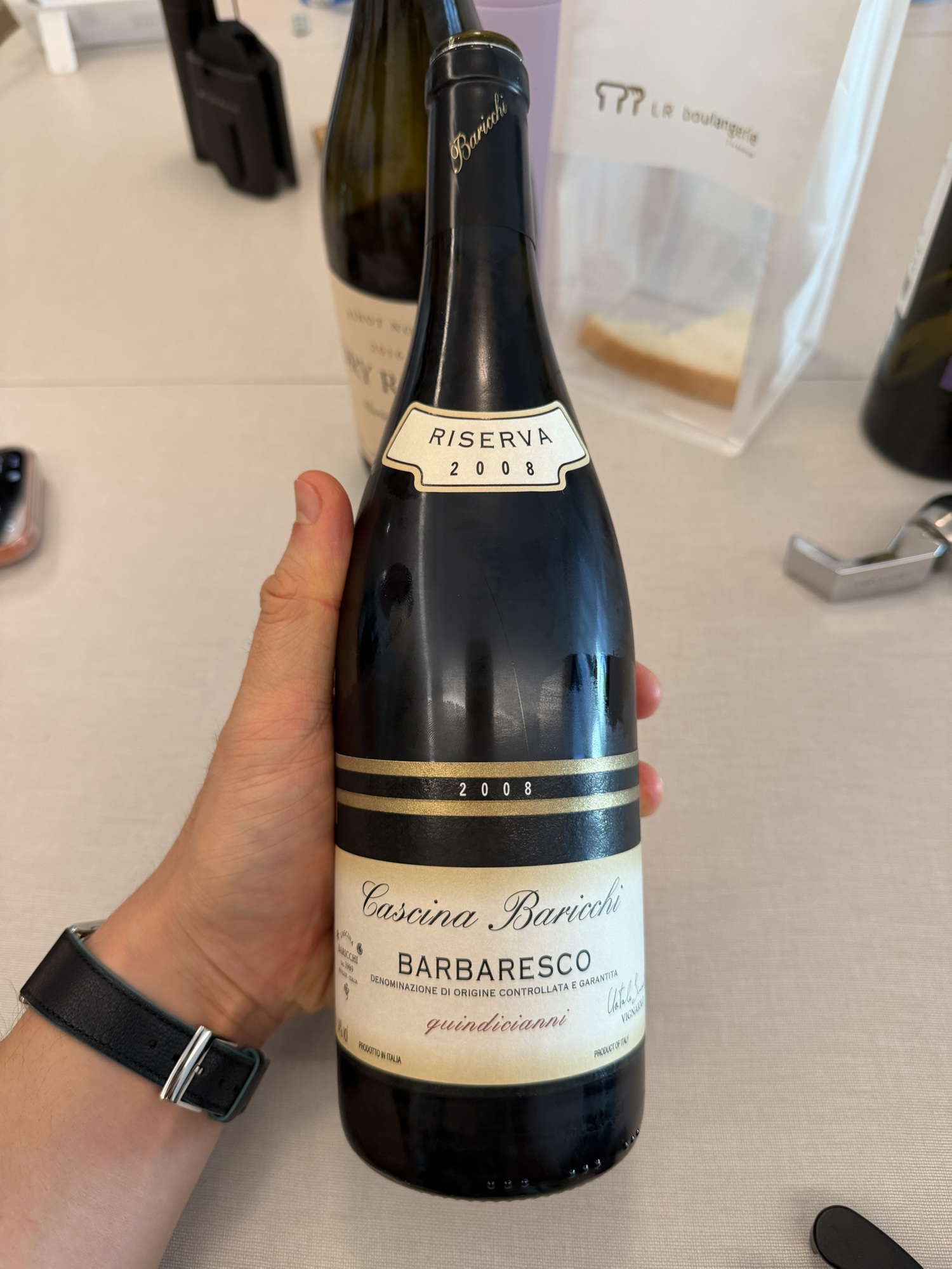 4.6. Cascina Baricchi “Quindicianni” Barbaresco Riserva 2008.