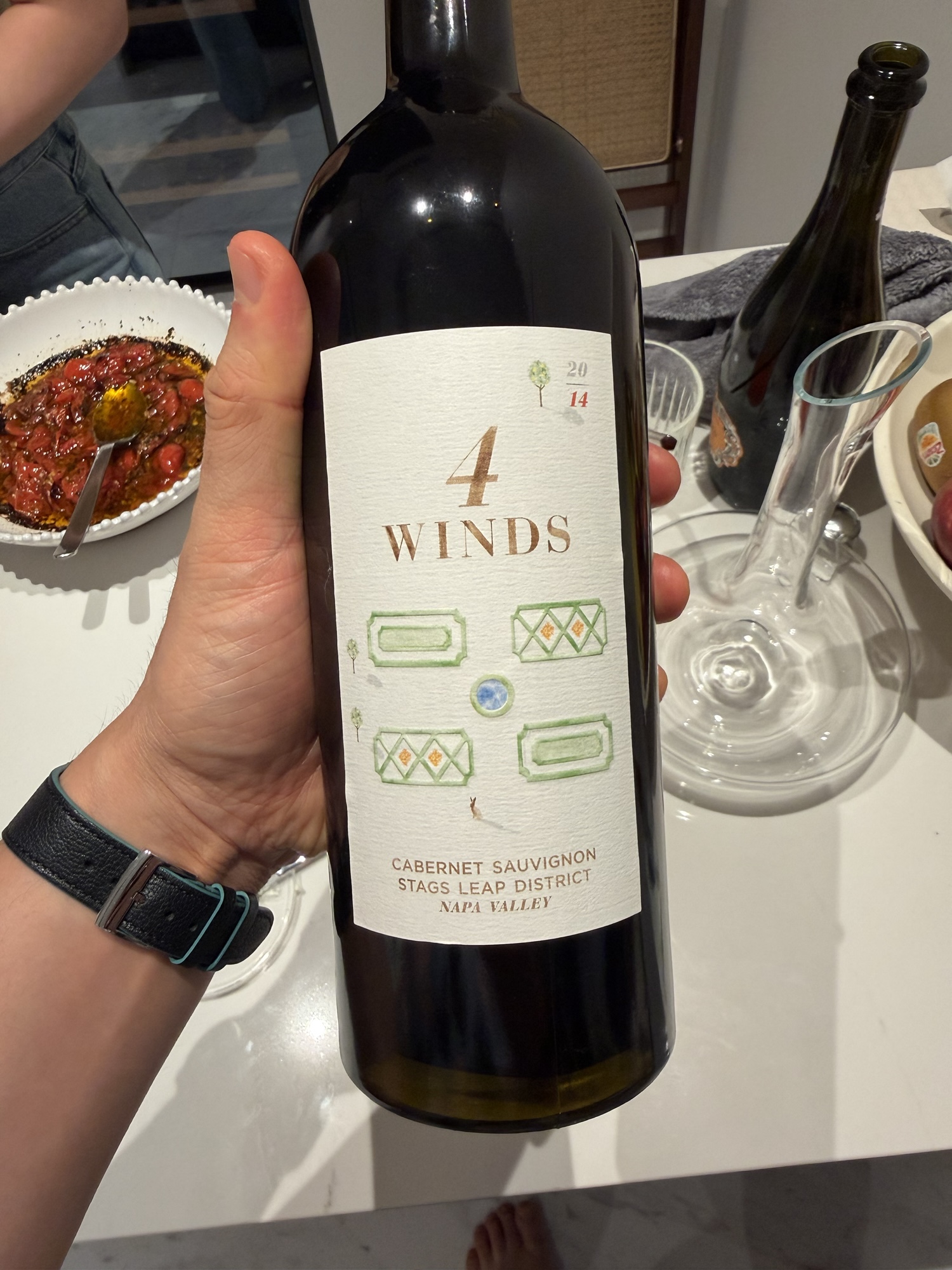 4.3. 4 Winds Cabernet Sauvignon 2014.