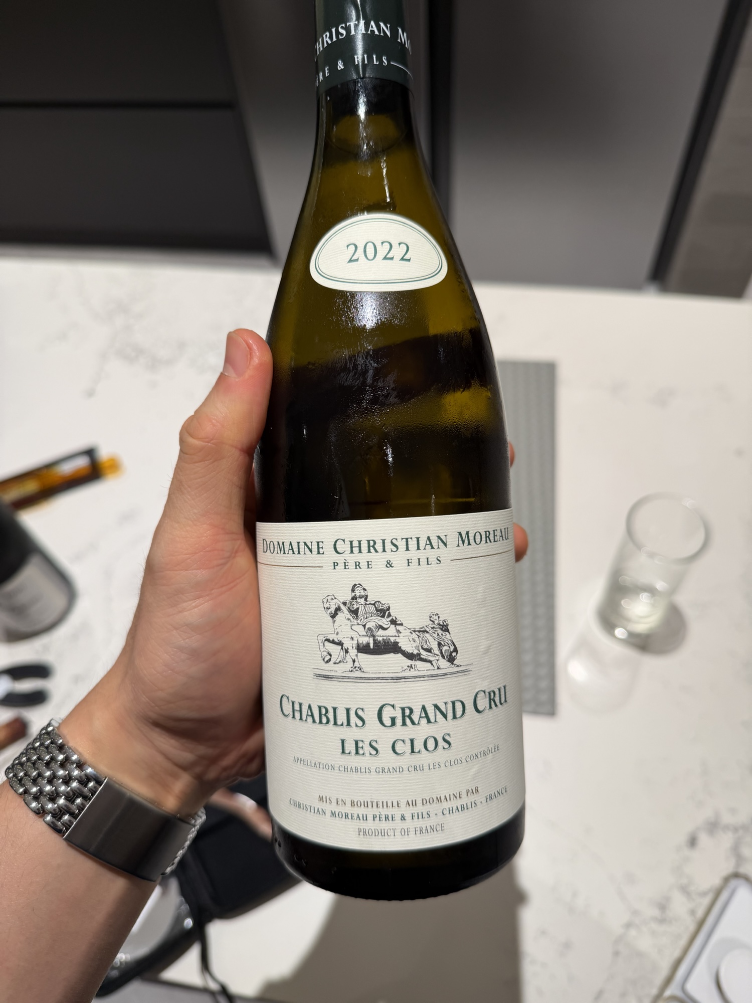 3.9+. Domaine Christian Moreau’s Chablis Grand Cru ‘Les Clos’.