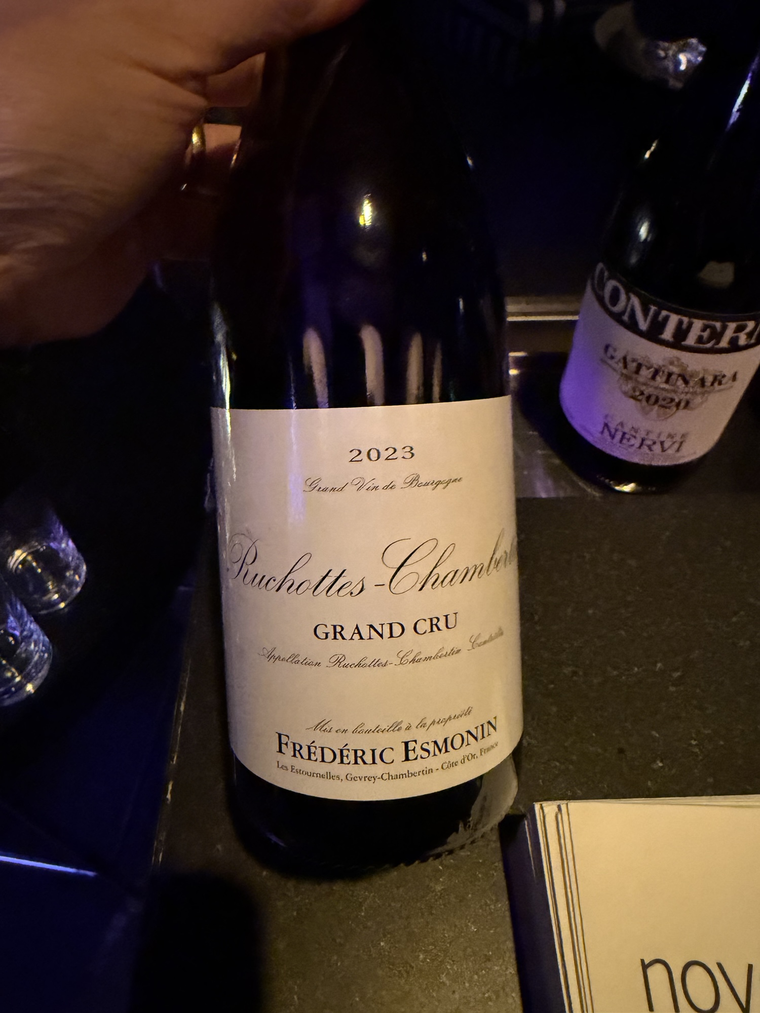 3.8(V; ?). Domaine Frederic Esmonin Ruchottes-Chambertin Grand Cru 2023
