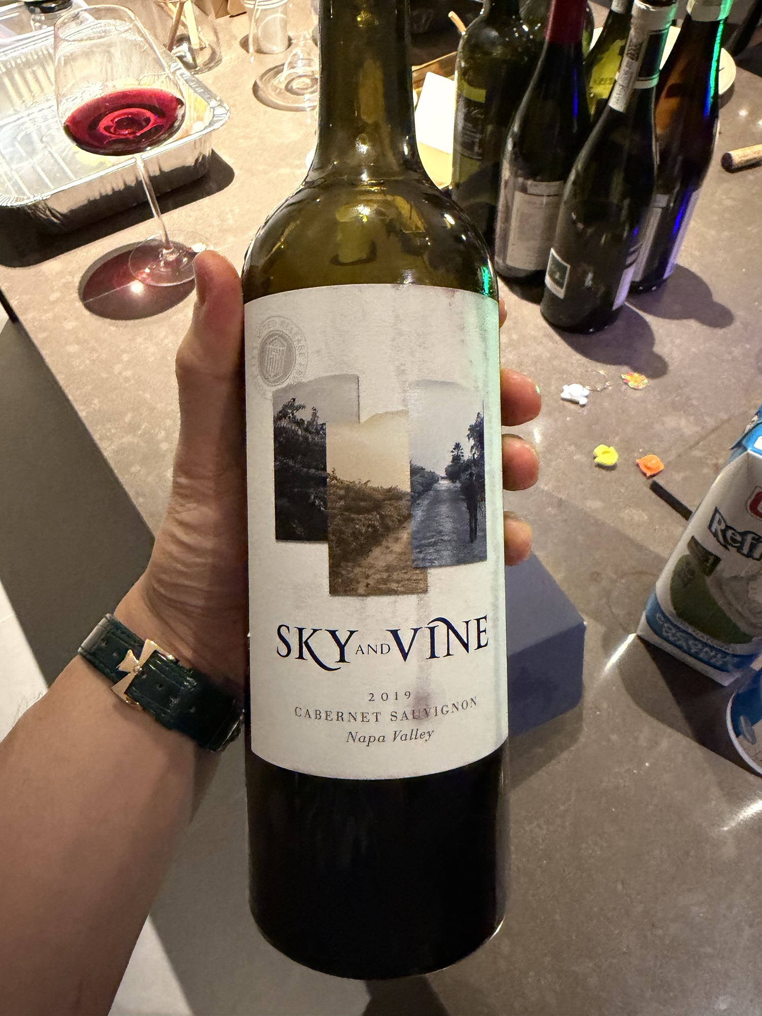 3.7(???). Sky and Vine’s Napa Cab Sauv 2019.