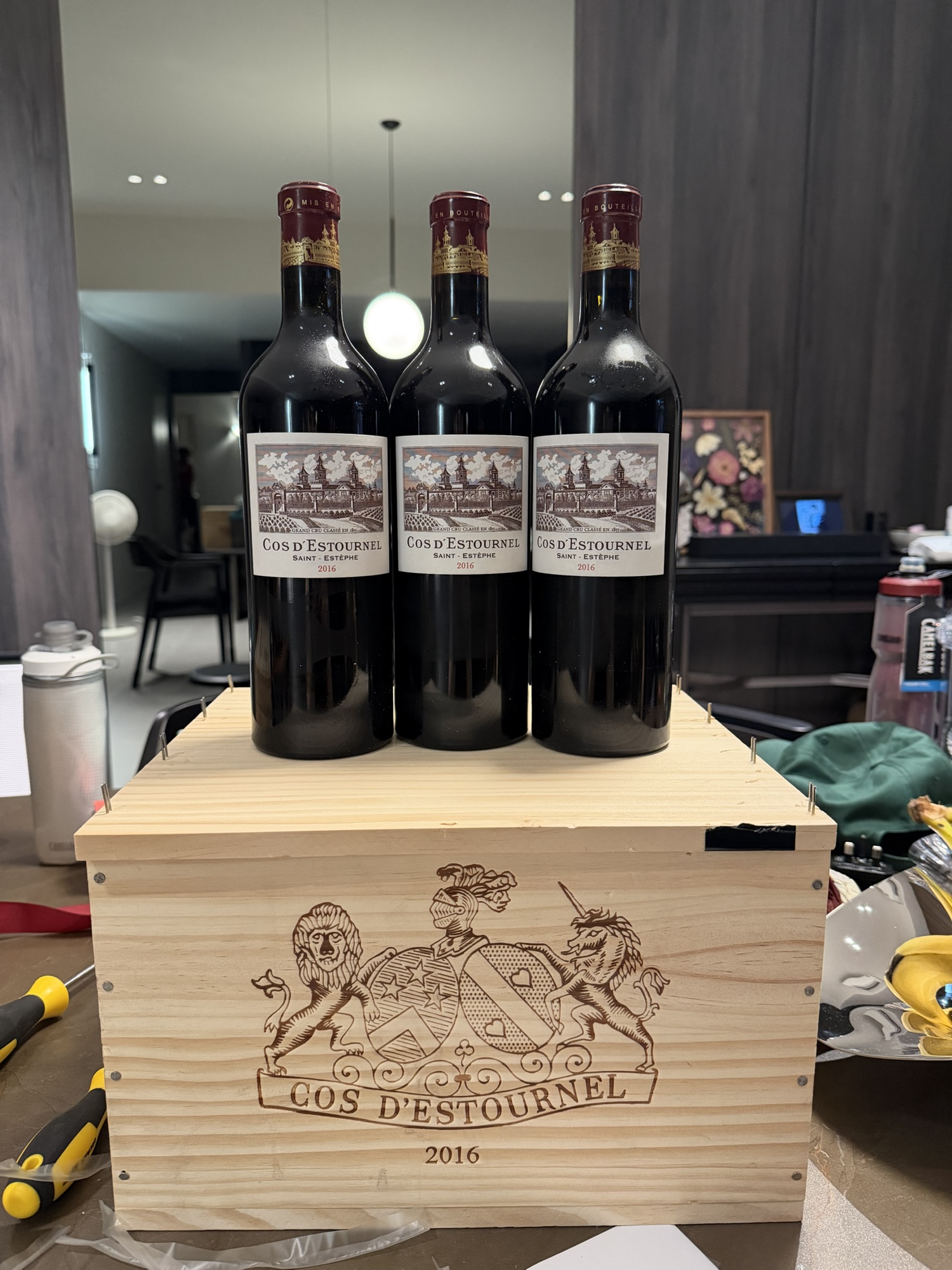 Cos d’Estournel 2016.