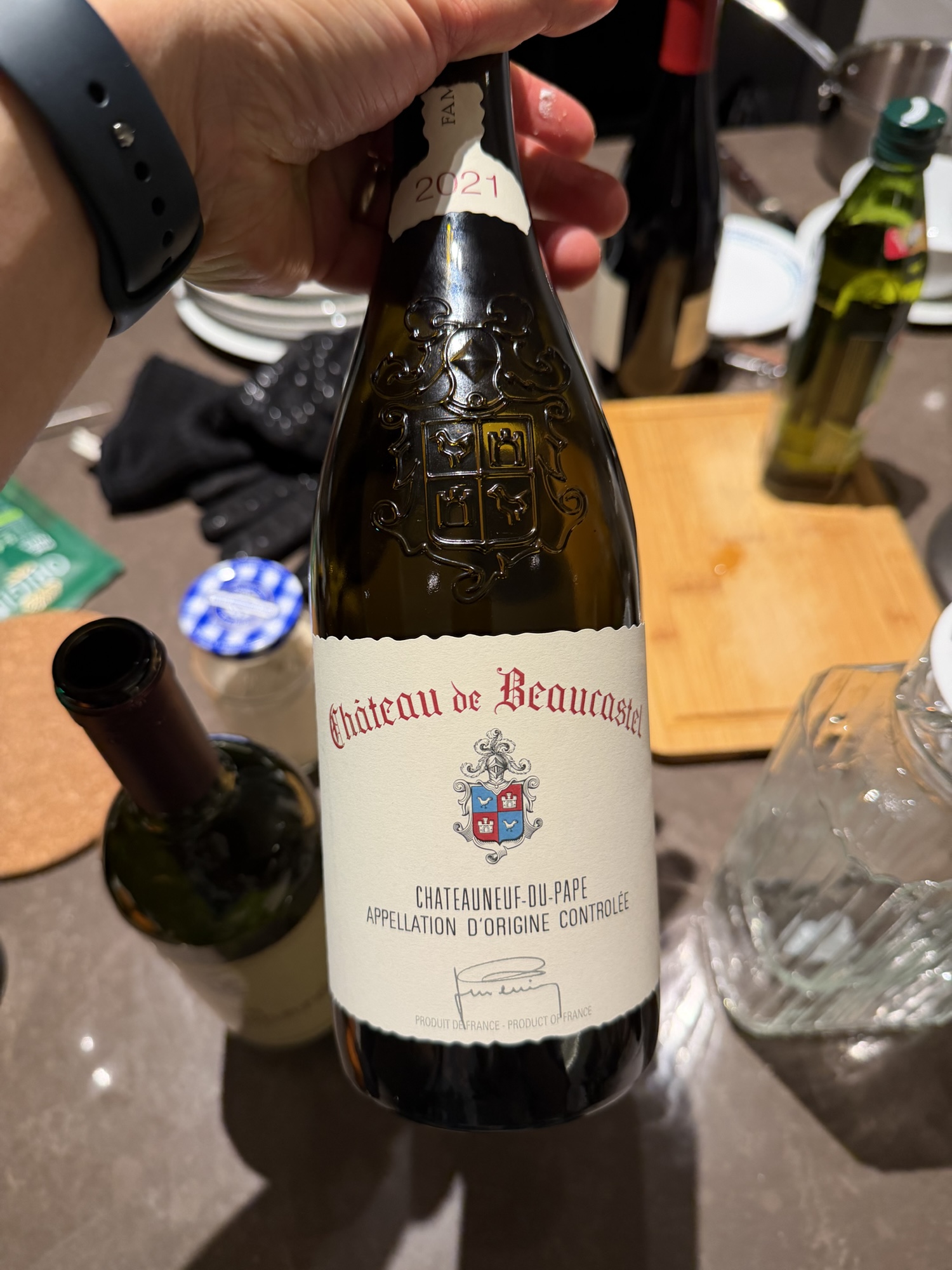 4.1 Beaucastel CDP rouge 2021.