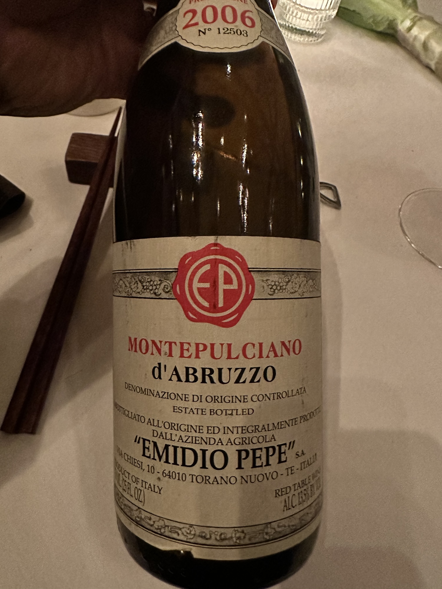 4.6 Emidio Pepe Montepulciano d’Abruzzo 2006