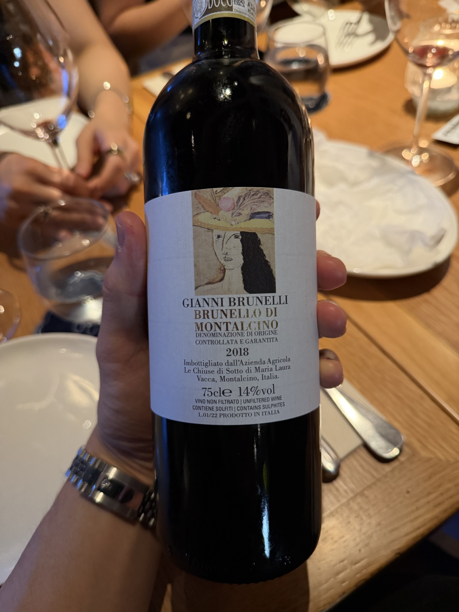 4.1+/unrated. Gianni Brunelli Brunello 2018