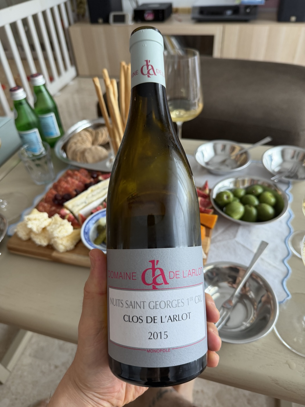 4.0(V-). Domaine de L’Arlot NSG 1er cru ‘Clos de Arlot’ Monopole Blanc 2016.