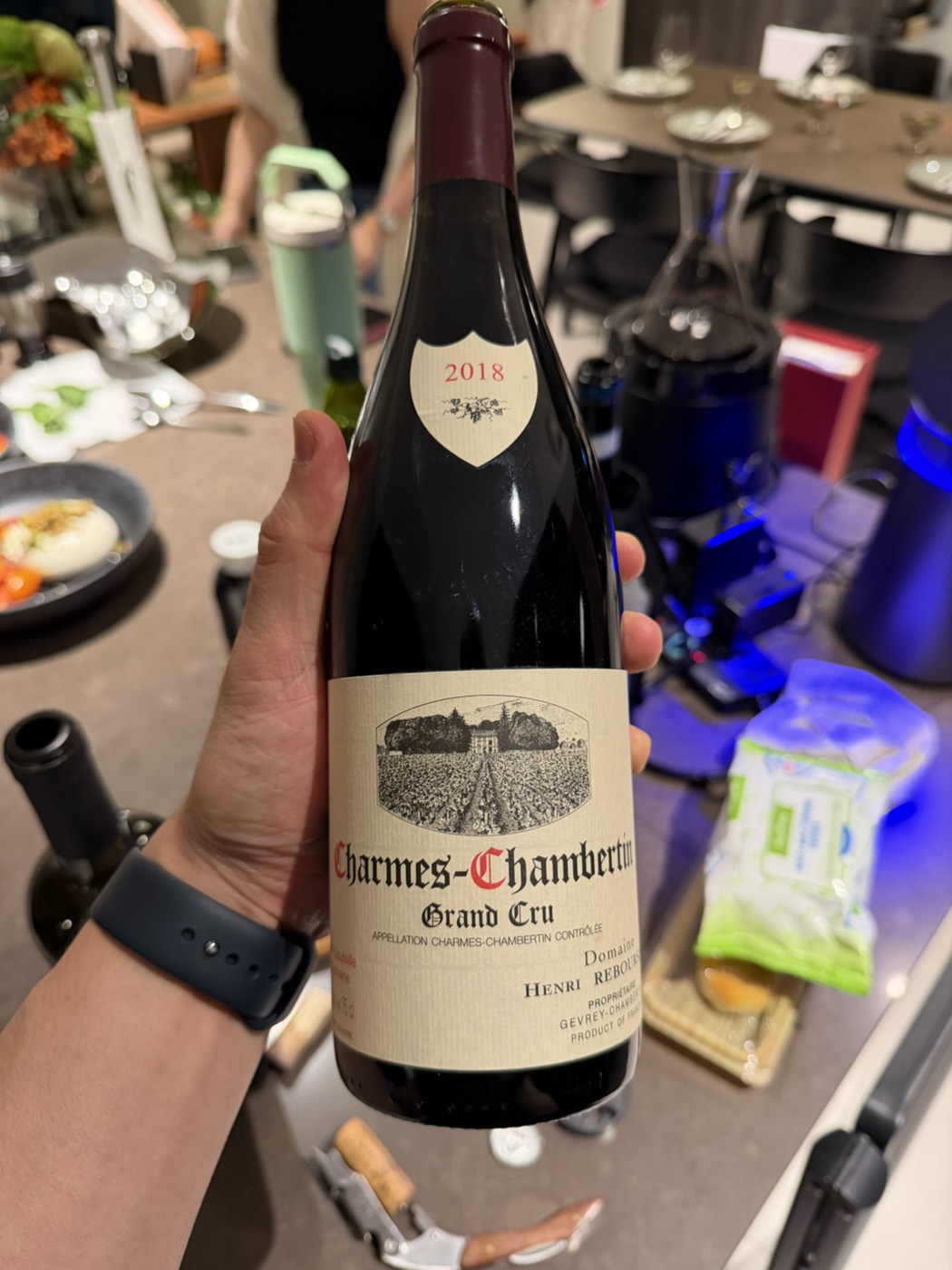 4.3+ Domaine Henri Rebourseau Charmes-Chambertin Grand Cru 2018.