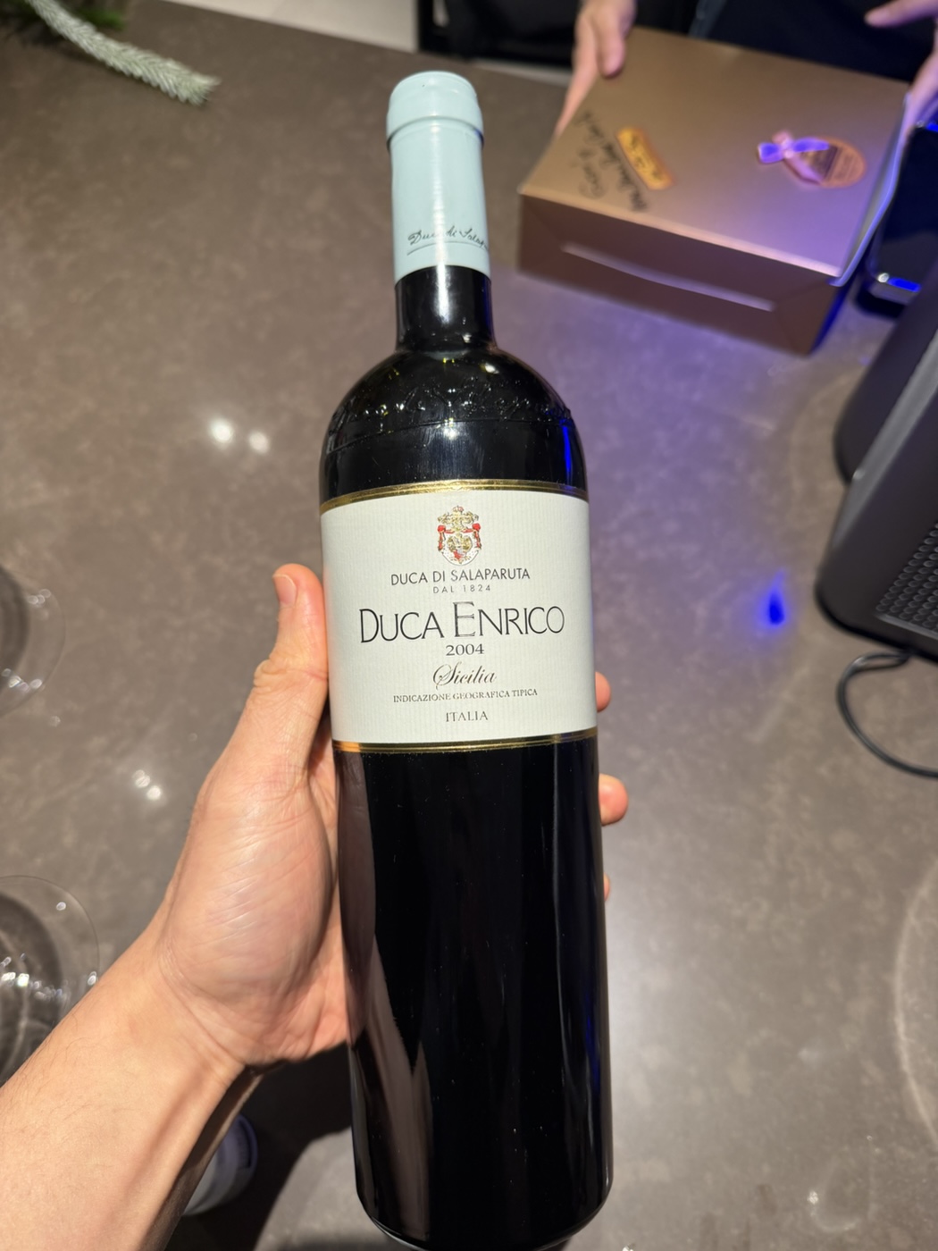 4.3 Duca di Salaparuta’s Duca Enrico Rosso Sicilia 2004.