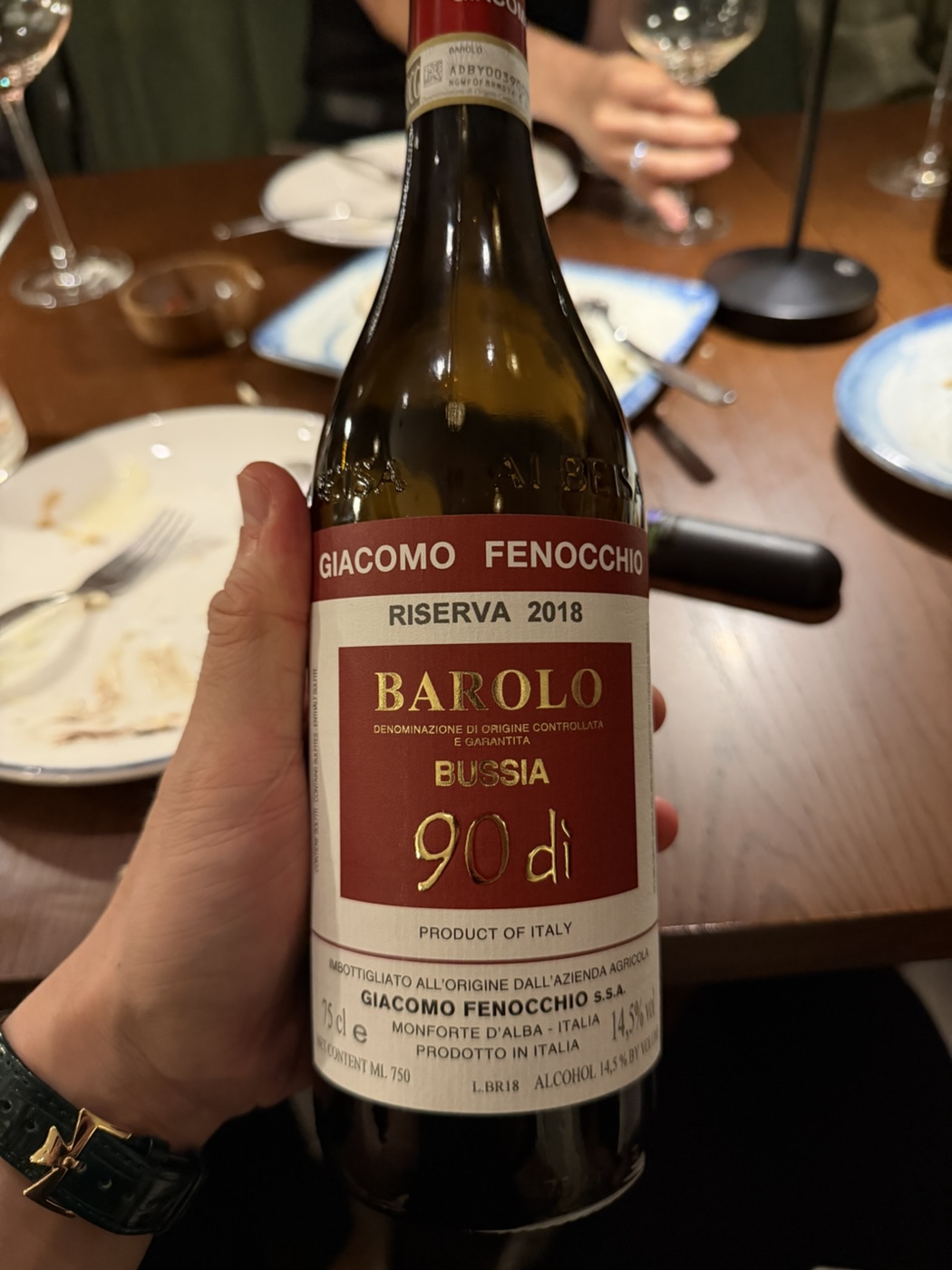 4.0(?) Giacomo Fenocchio Barolo ‘Bussia’ 90 Di Riserva 2018