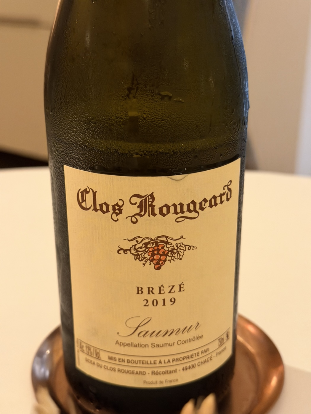 4.5+ Clos Rougeard’s ‘Breze’ 2019