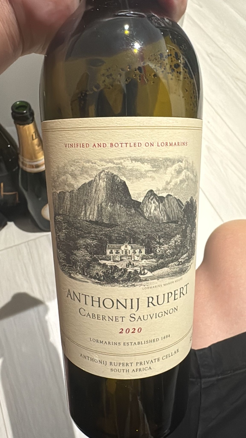 4.1 Anthonij Rupert Cabernet Sauvignon 2020