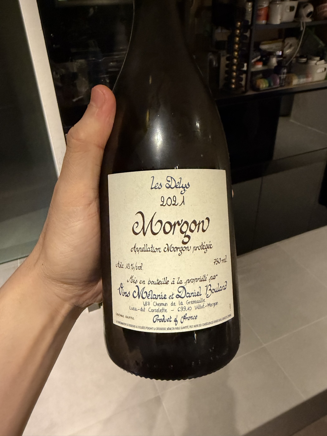 4.0 Daniel Bouland Morgon ‘Les Delys’ 2021