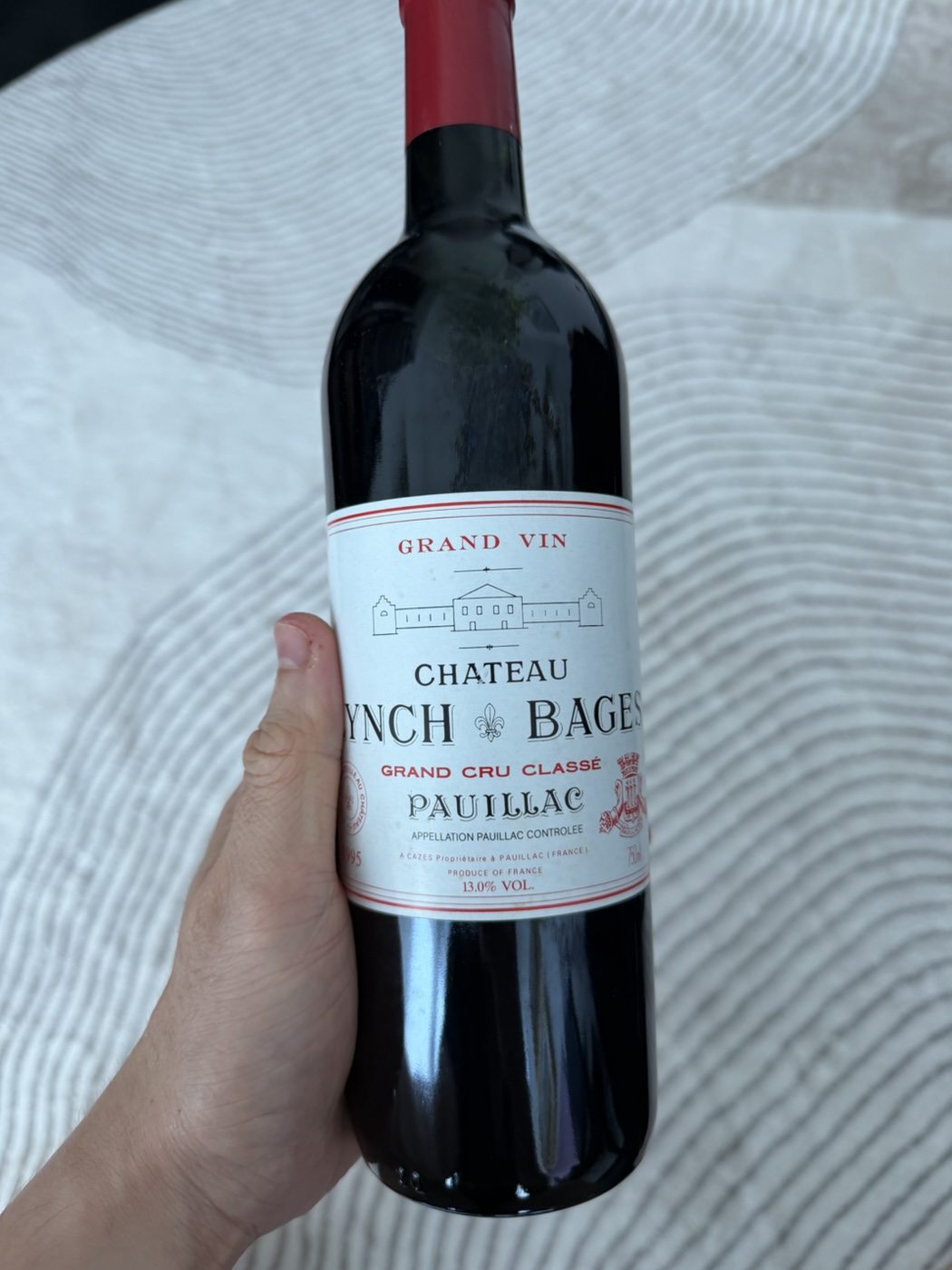 Chateau Lynch-Bages 1995.