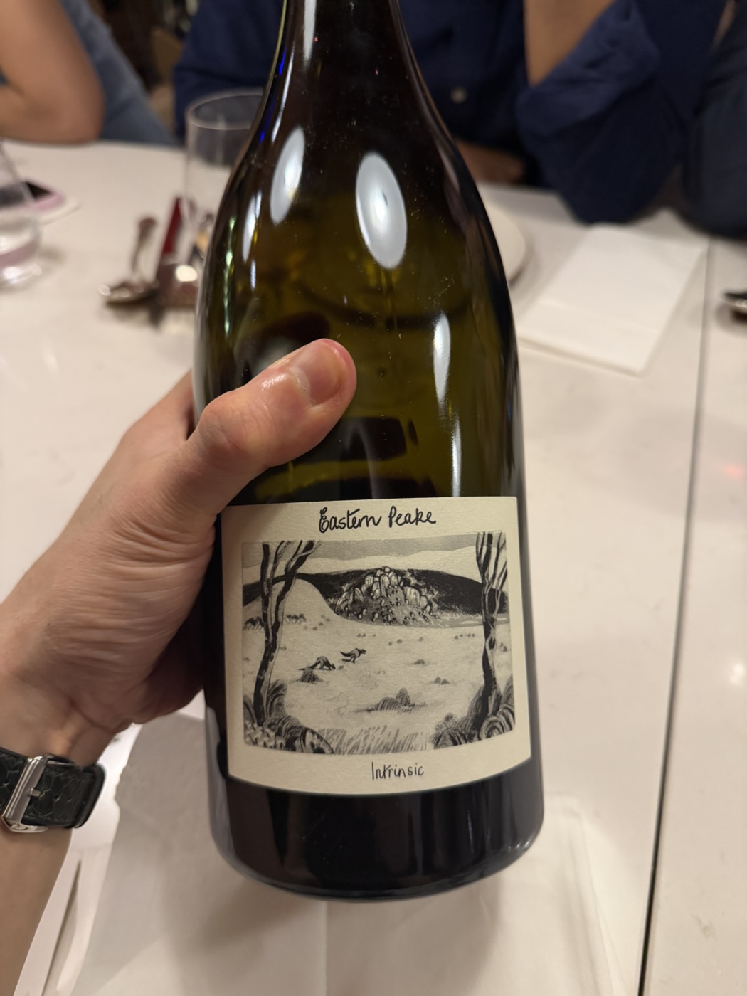 4.0 Eastern Peake ‘Intrinsic’ Pinot Noir in magnum format. Unknown vintage.