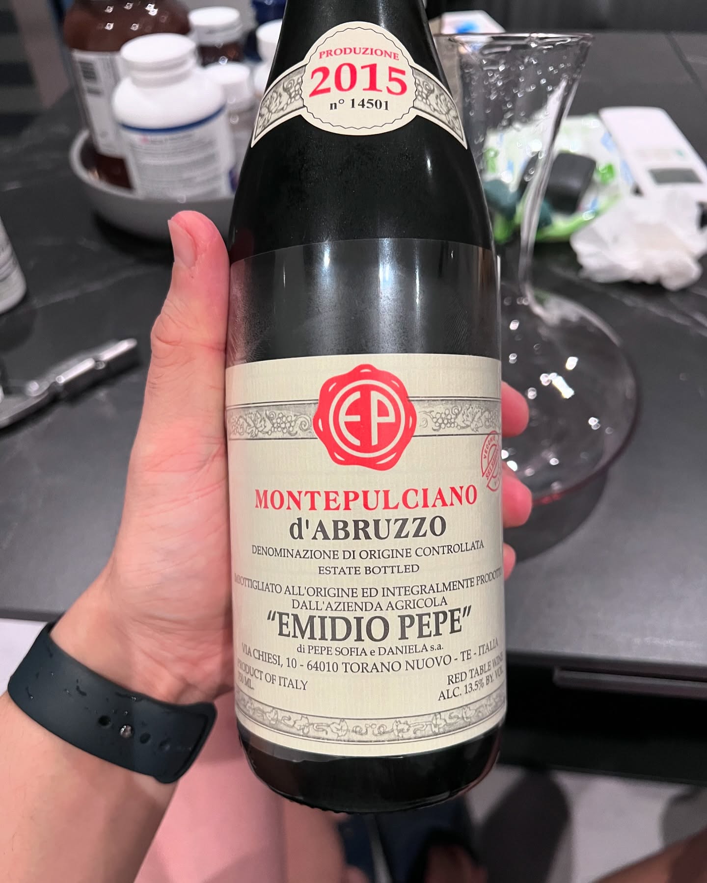 4.2. Emidio Pepe Montepulciano d’Abruzzo 2015.