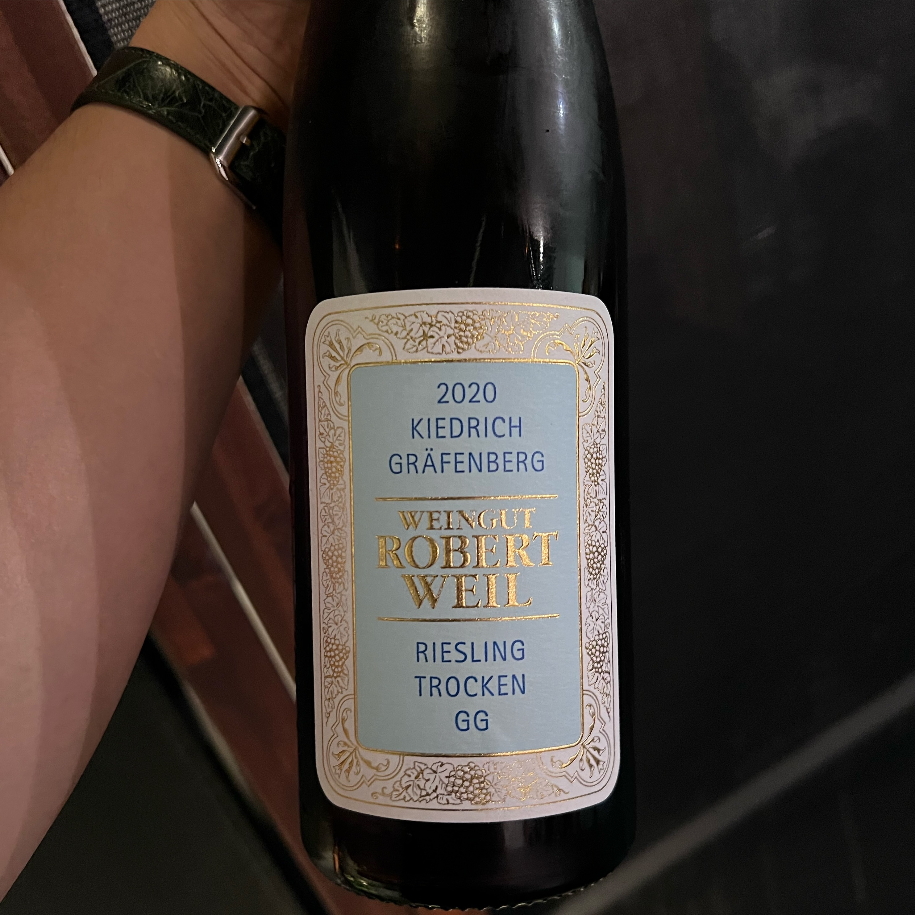 4.2. Weingut Robert Weil Kiedrich Grafenberg Riesling Trocken GG 2020