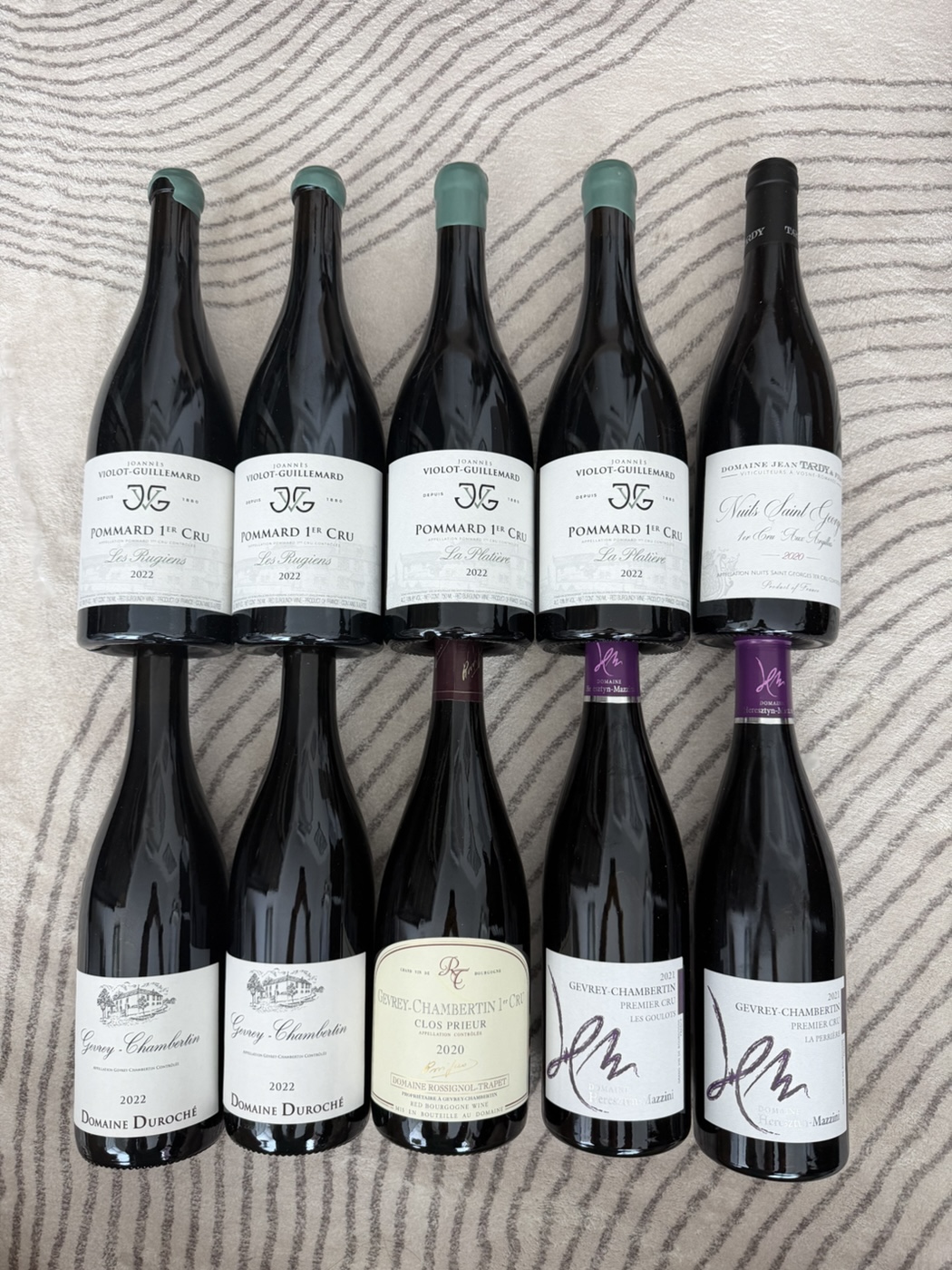 Burgundy haul from the Vinum sale