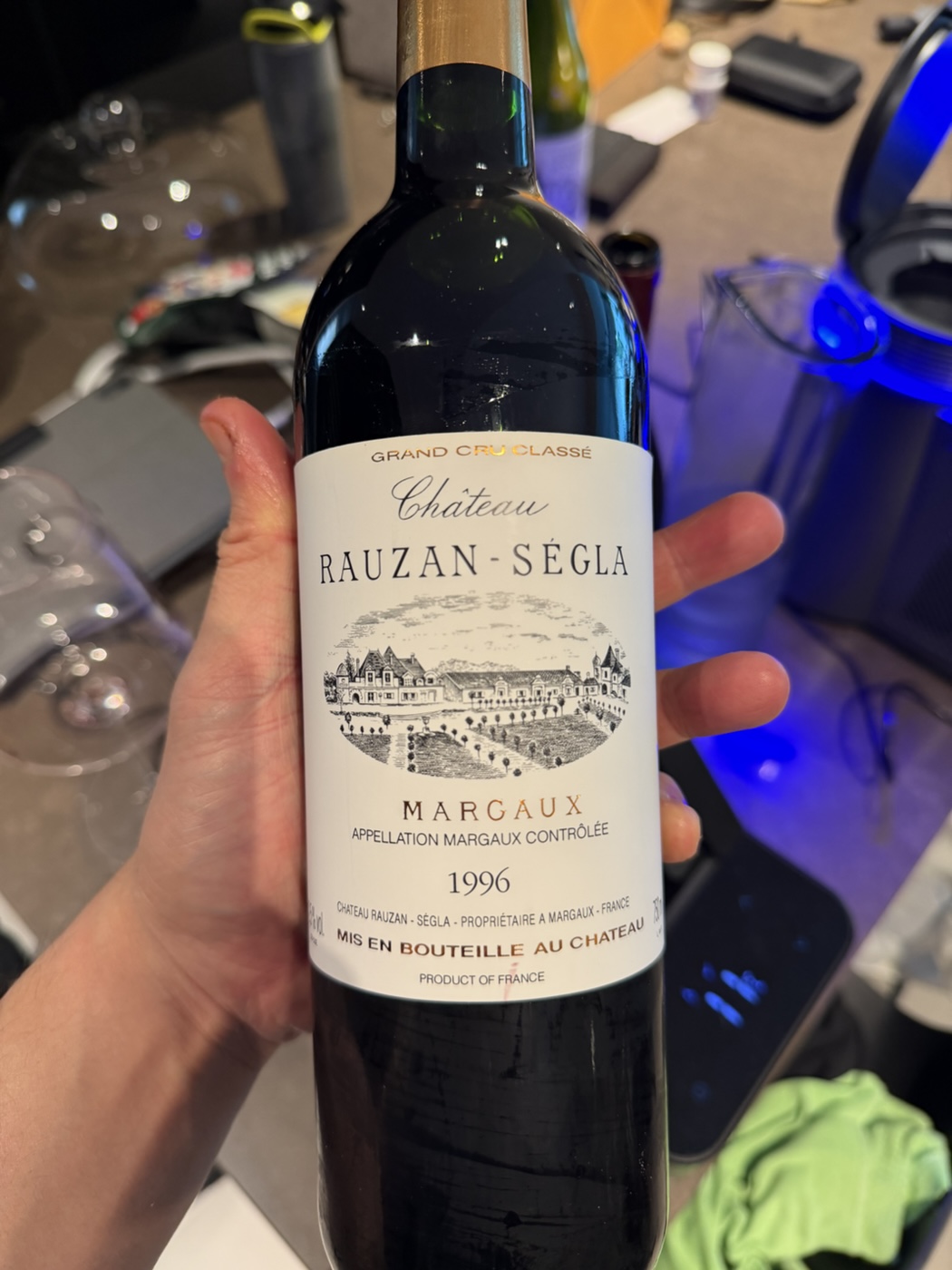 4.4+ Chateau Rauzan-Segla 1996.