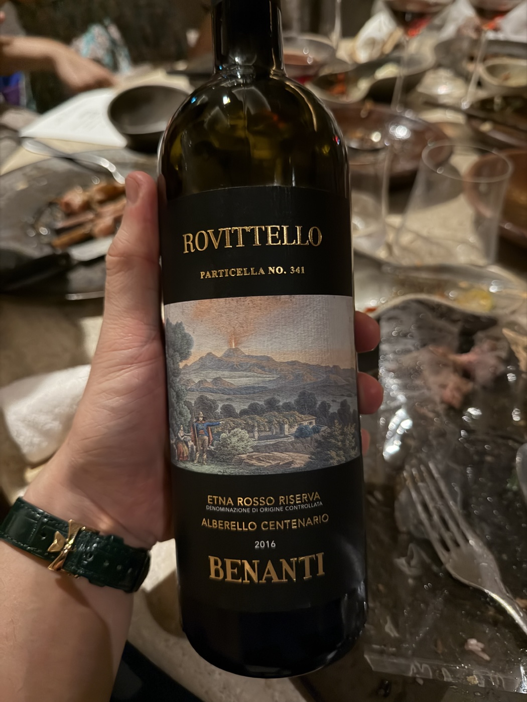 4.3 Benanti Rovittello ‘Particella No. 341’ Alberello Centenario, Etna Rosso Riserva 2016